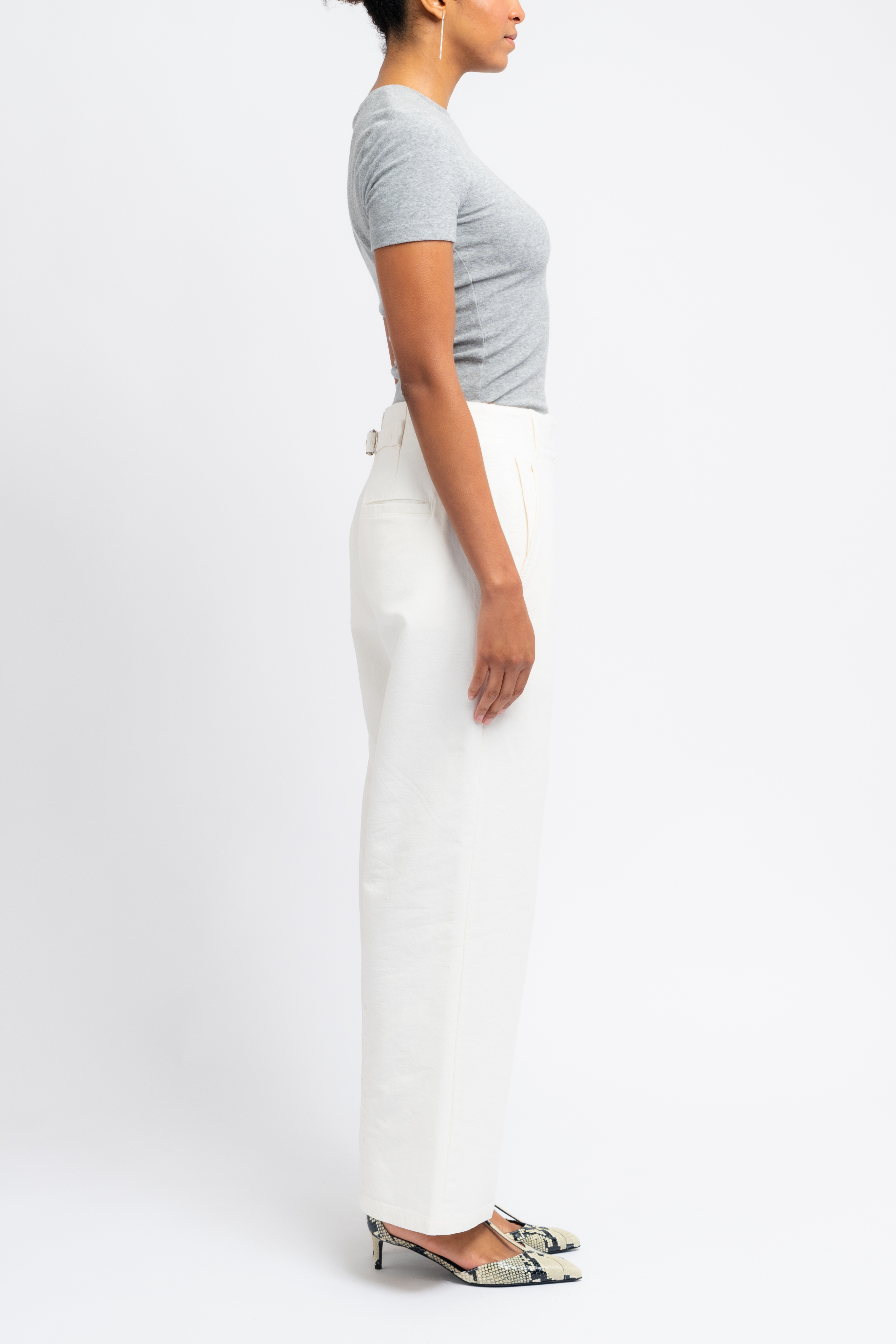 Garment Dyed Cotton Dobby Barry Jean