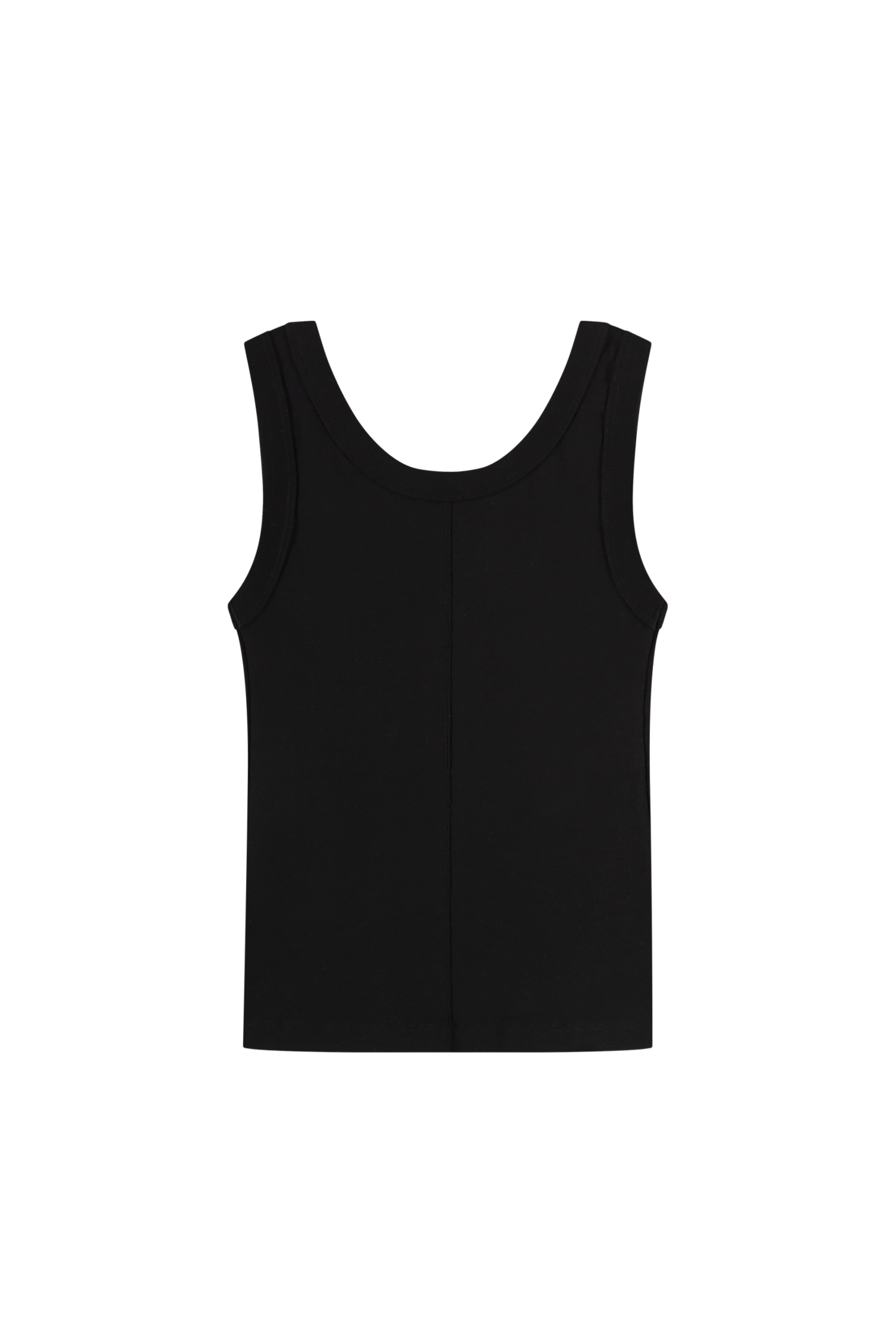 FLORE FLORE Hillie Scoop Neck Tank in Black
