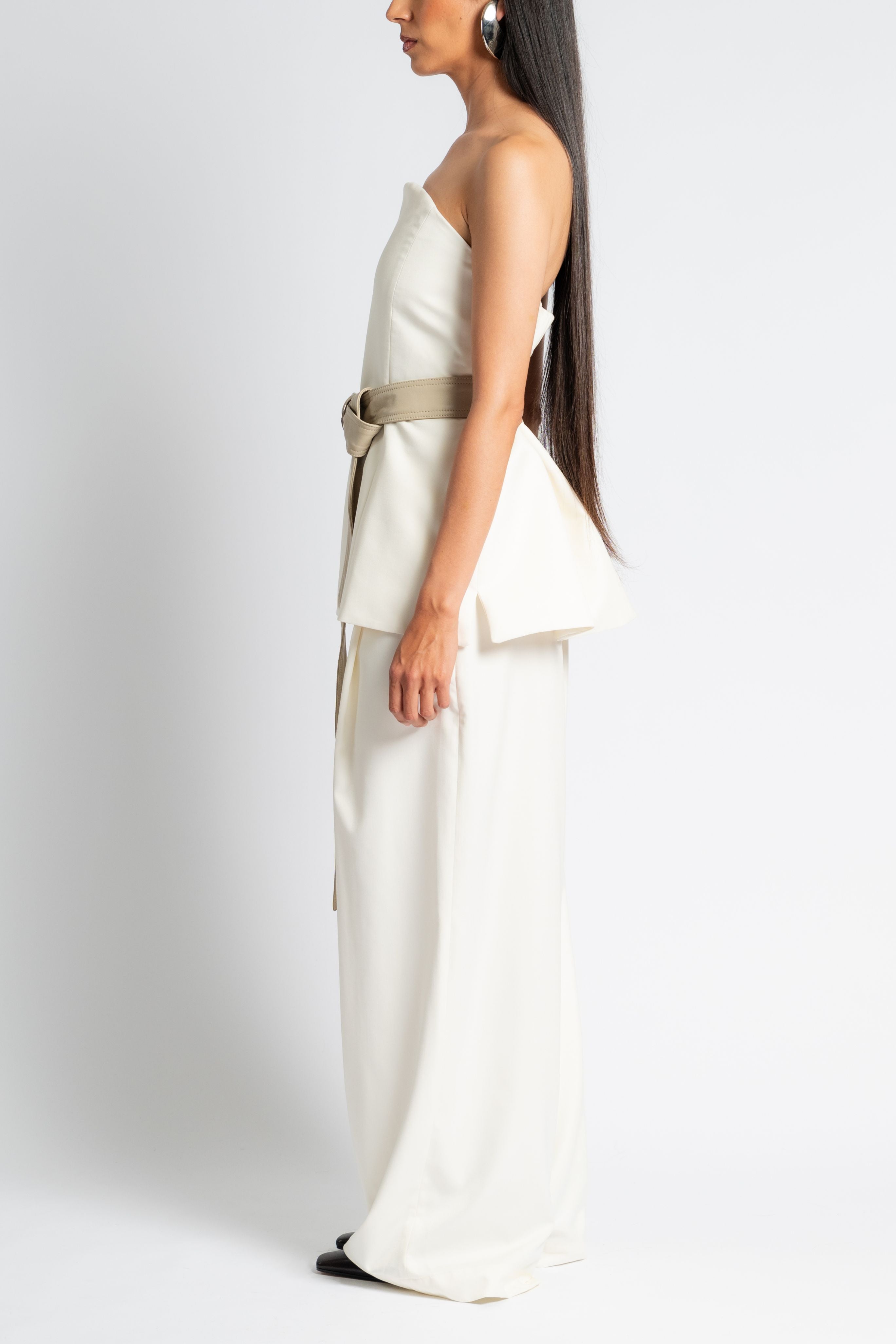 Corset Top in Ivory