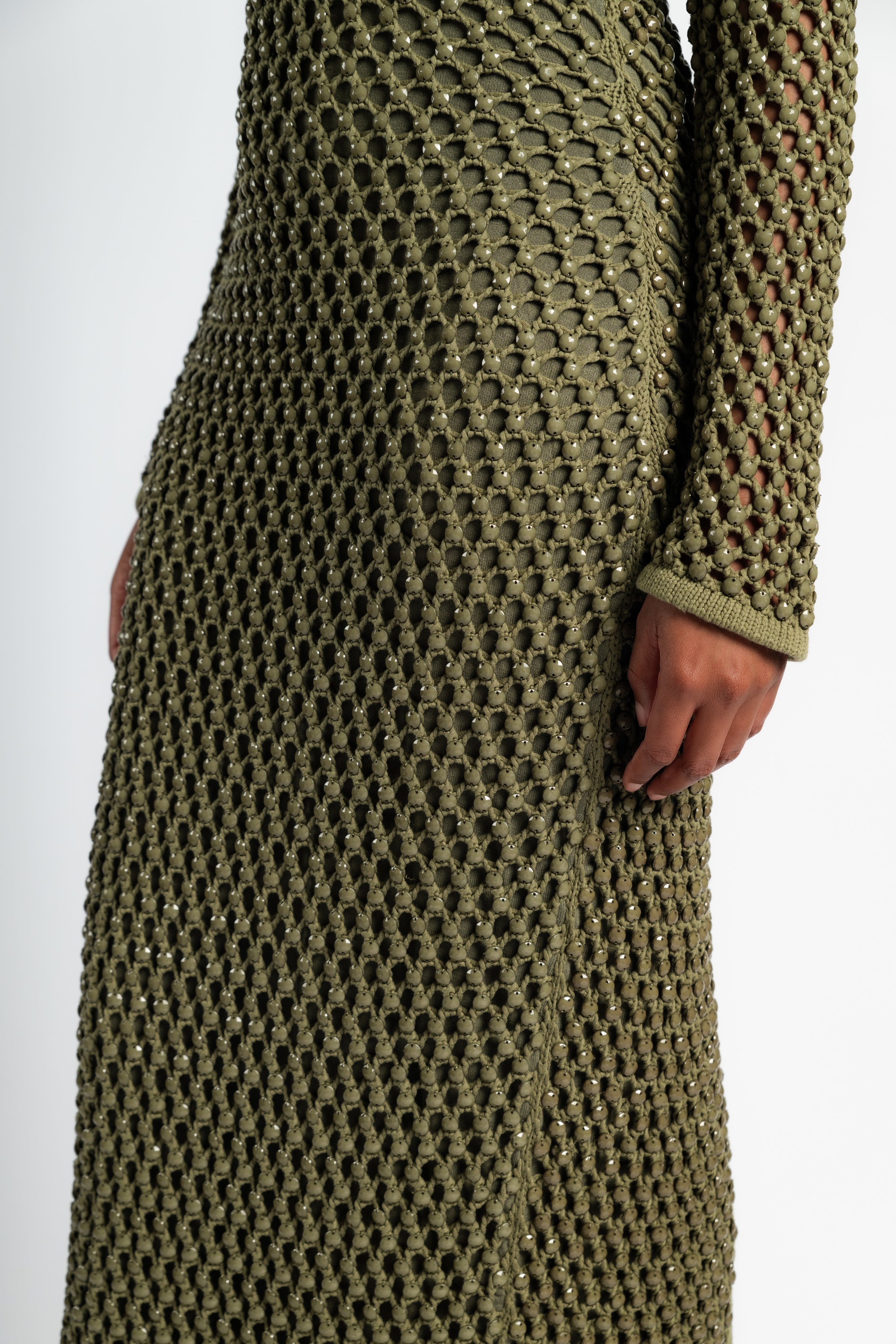 Nina Crystal Knit Gown