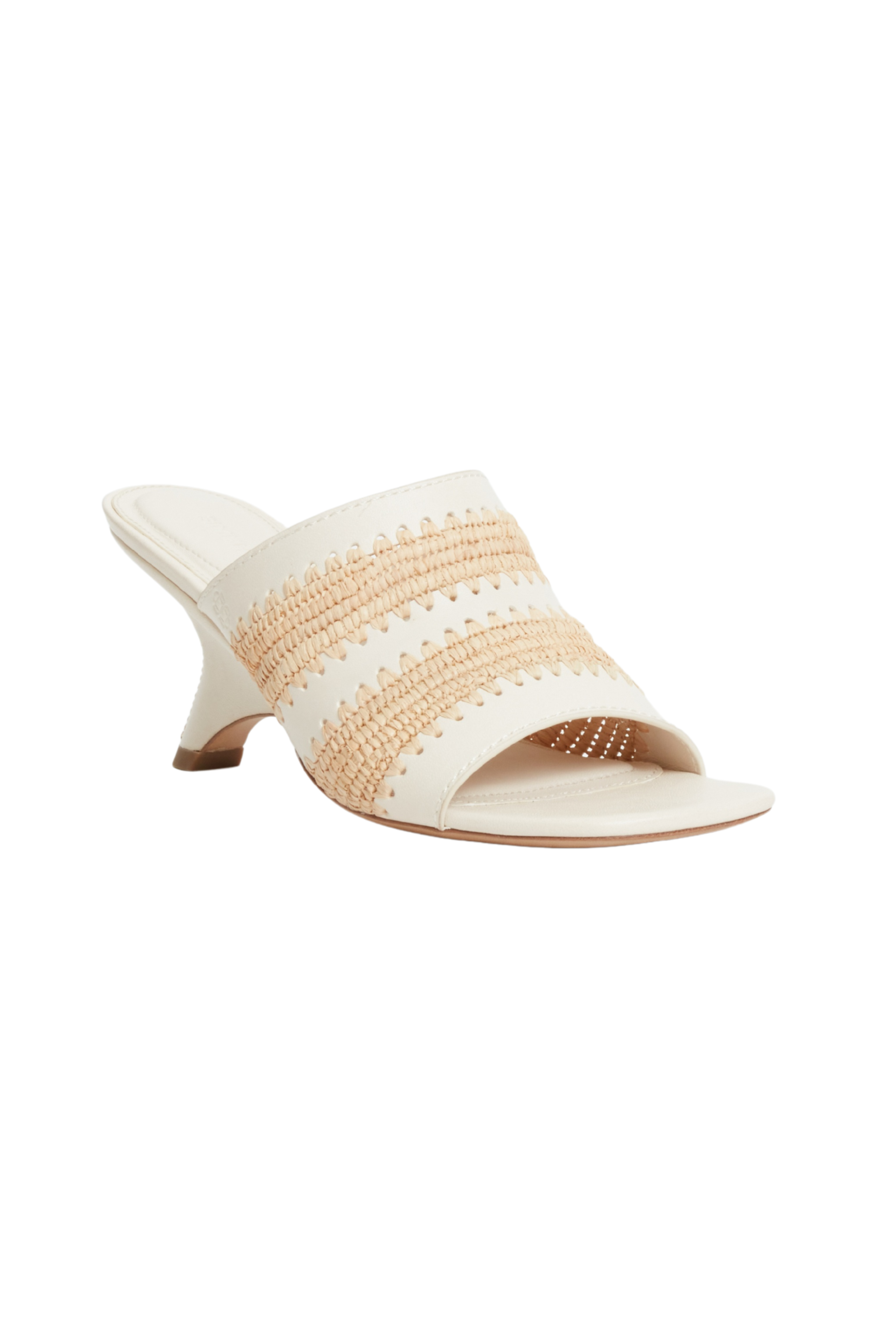 Shadow Mule Raffia Sandal