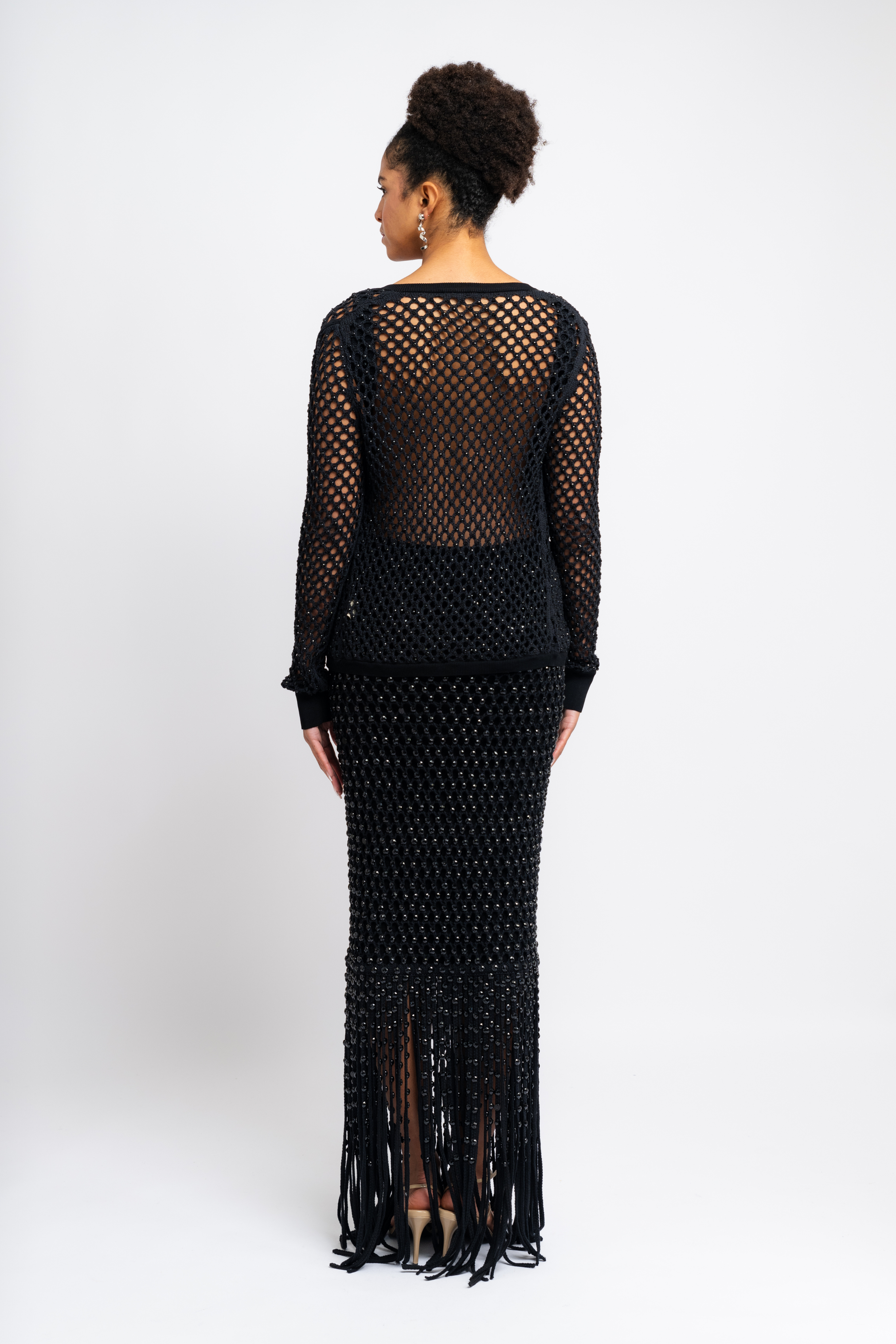 Zora Mesh Cardigan