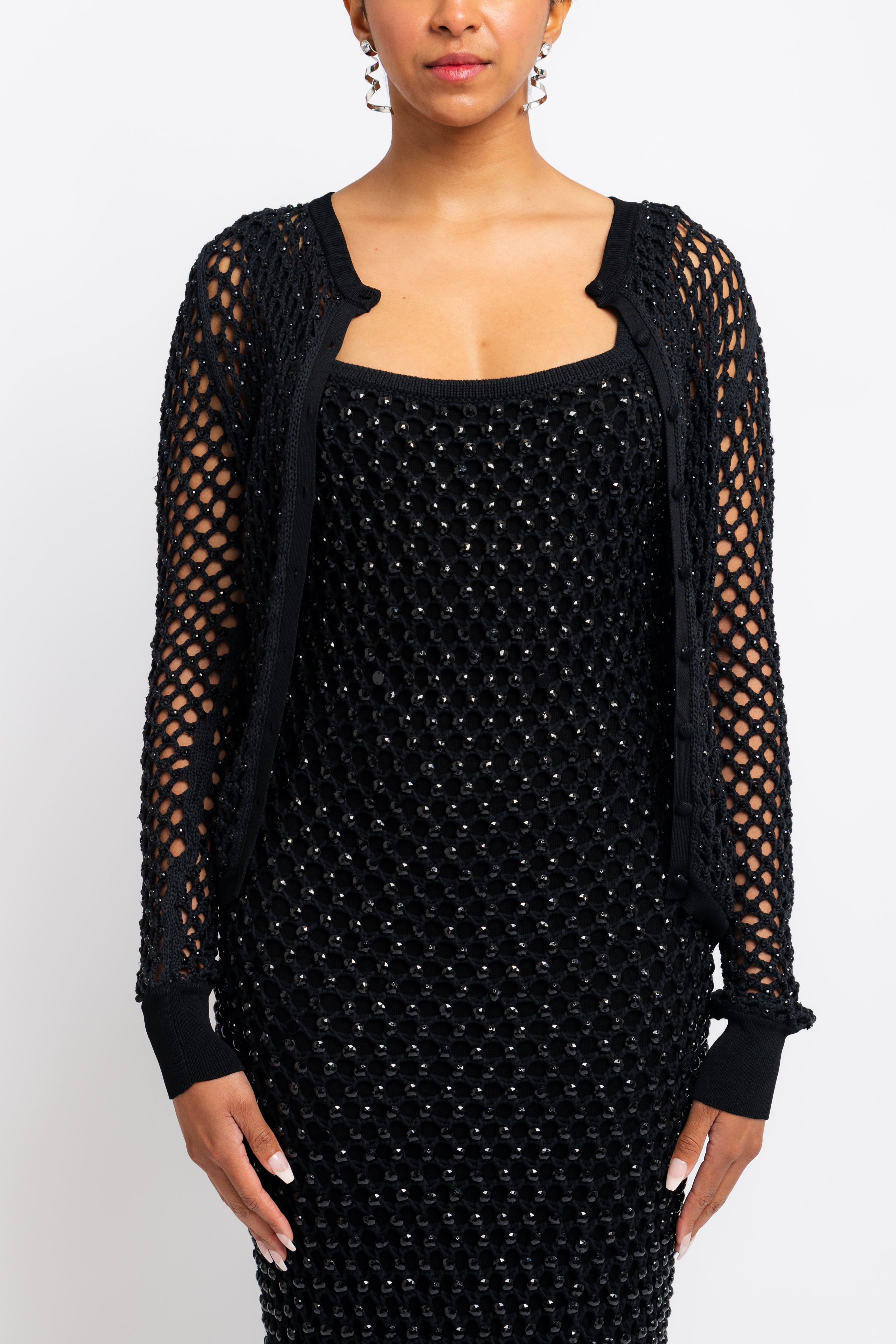Zora Mesh Cardigan