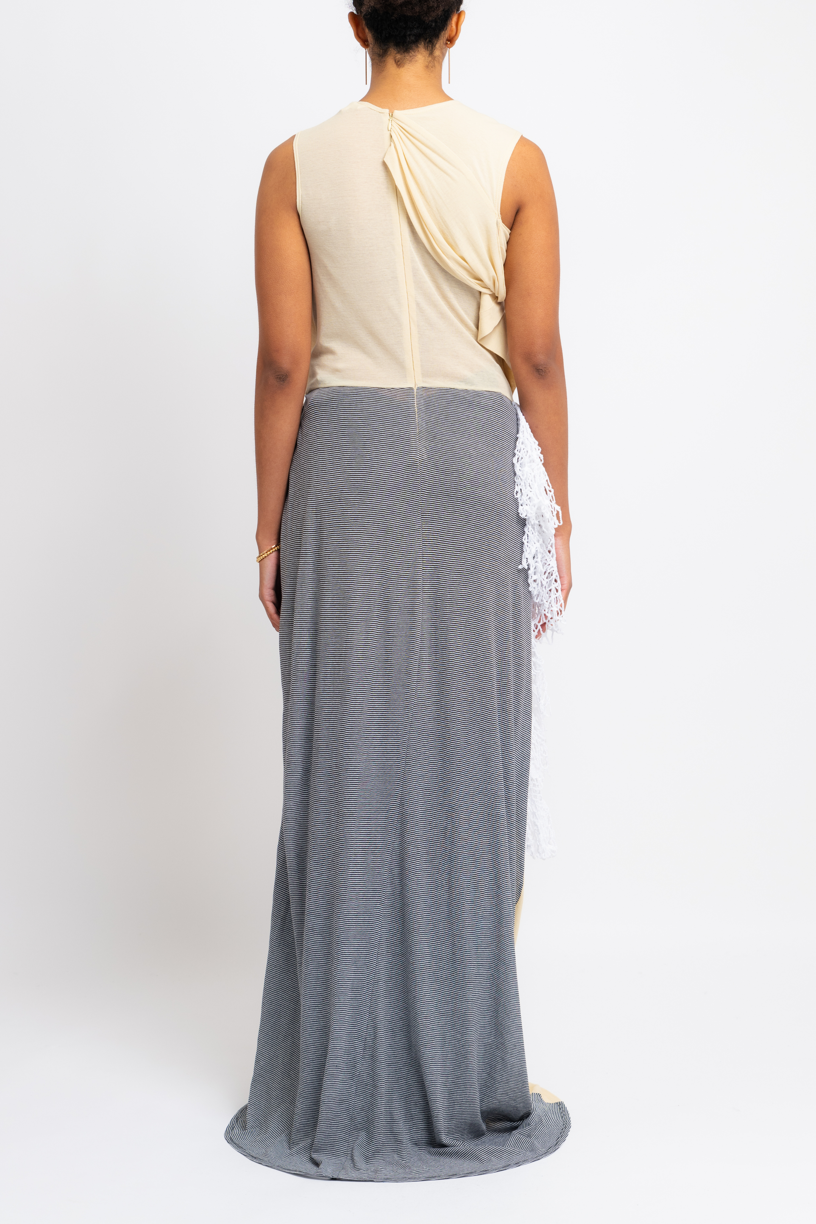 Constant Crochet Drape Dress