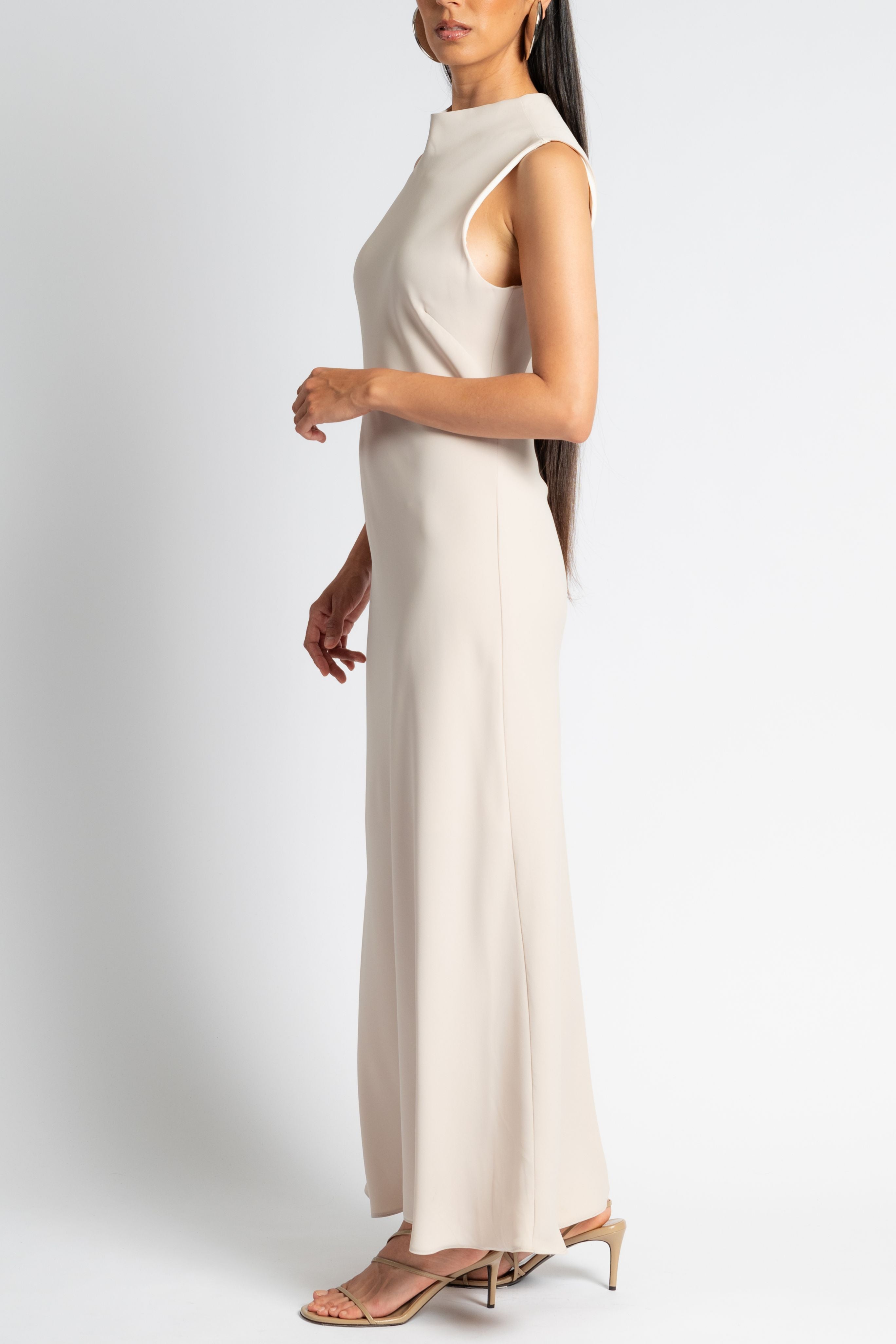 Bias Crepe Dress