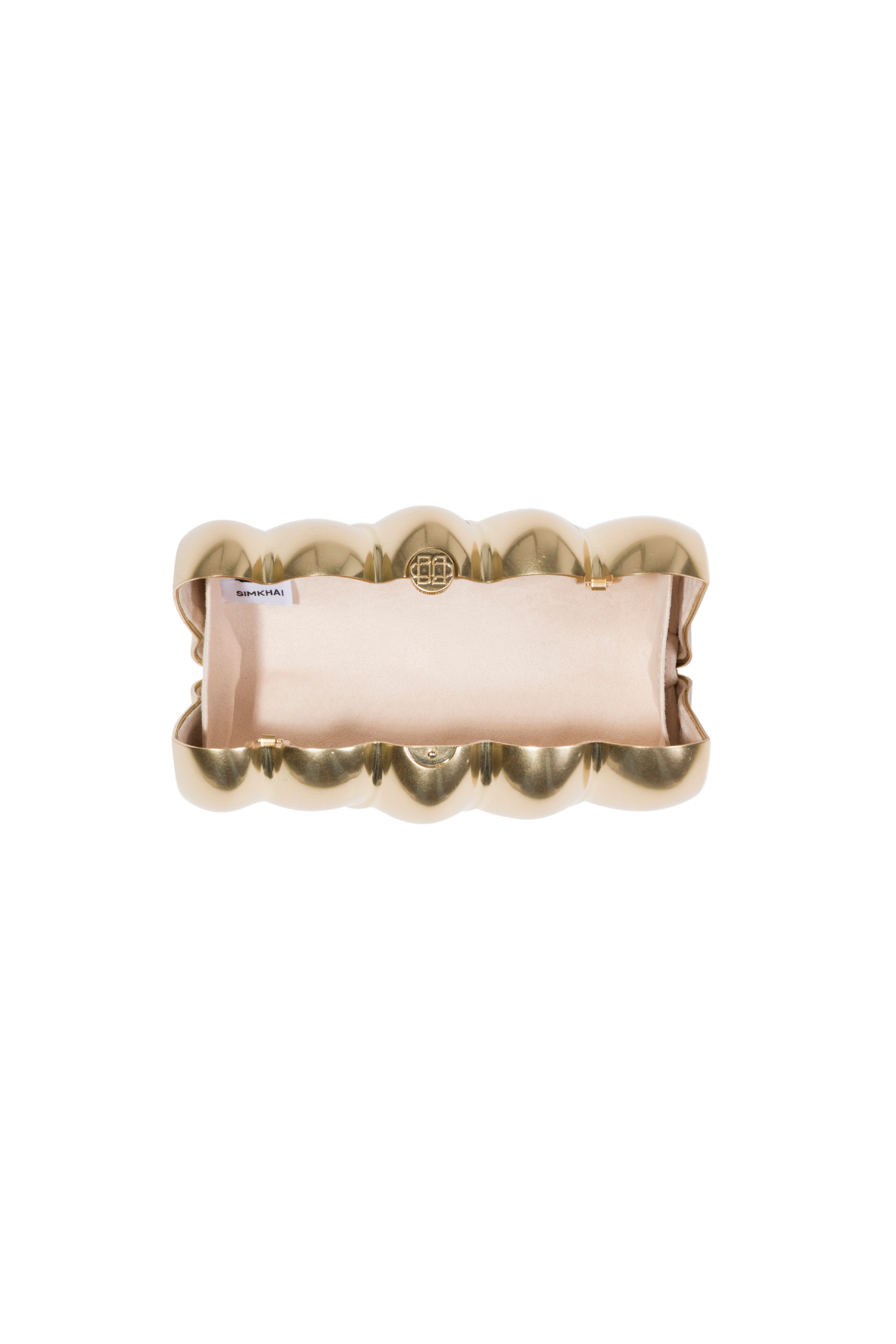 Reya Clutch in Gold