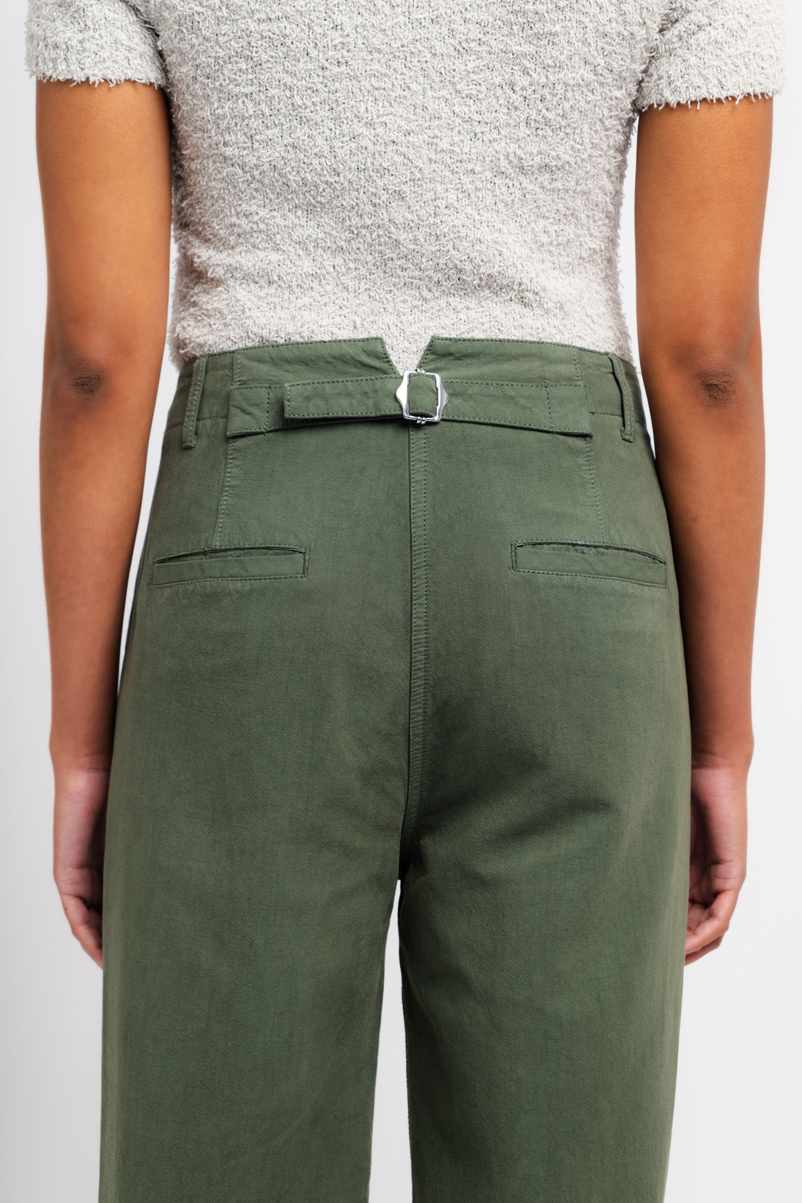 Garment Dyed Cotton Dobby Barry Jean