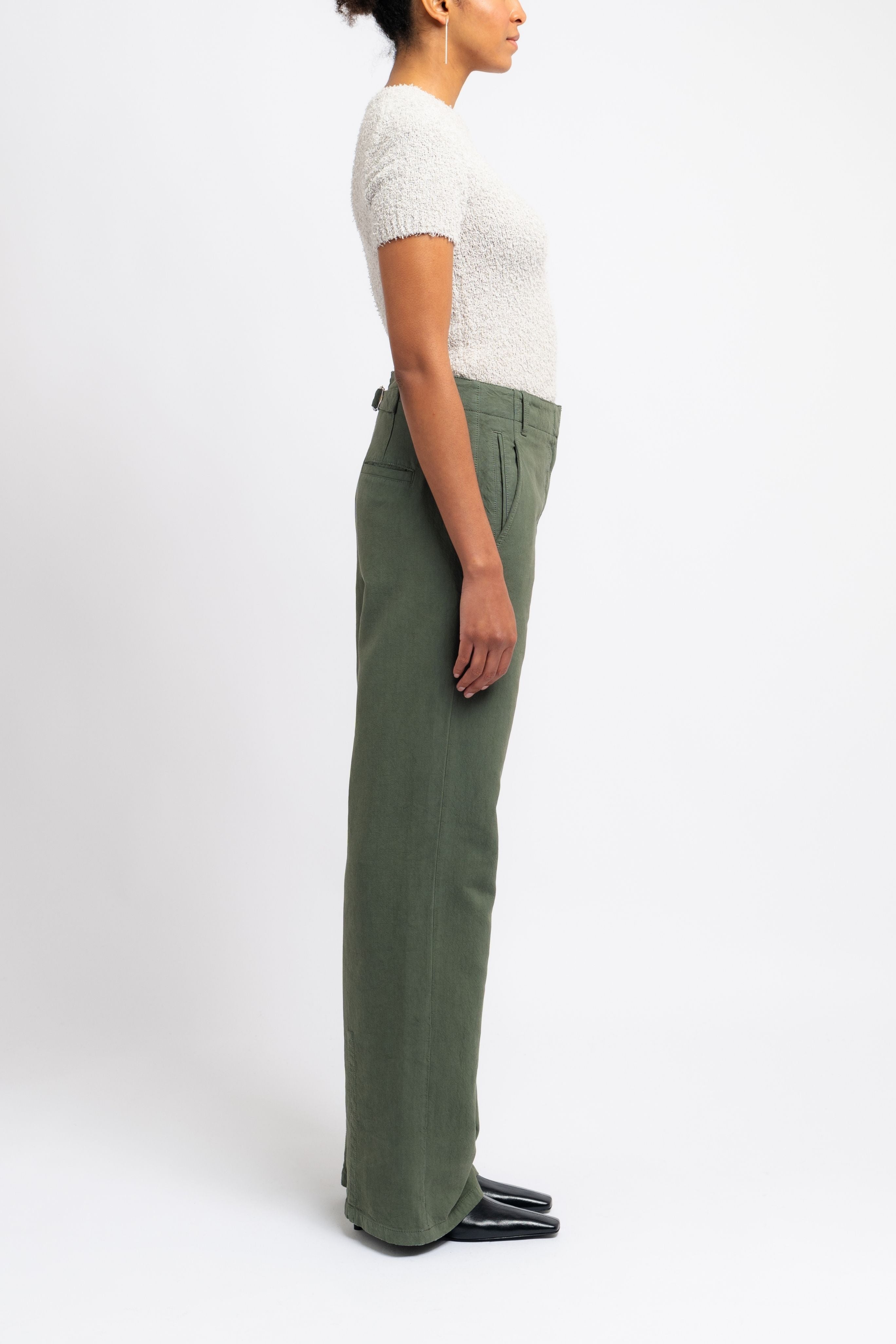 Garment Dyed Cotton Dobby Barry Jean