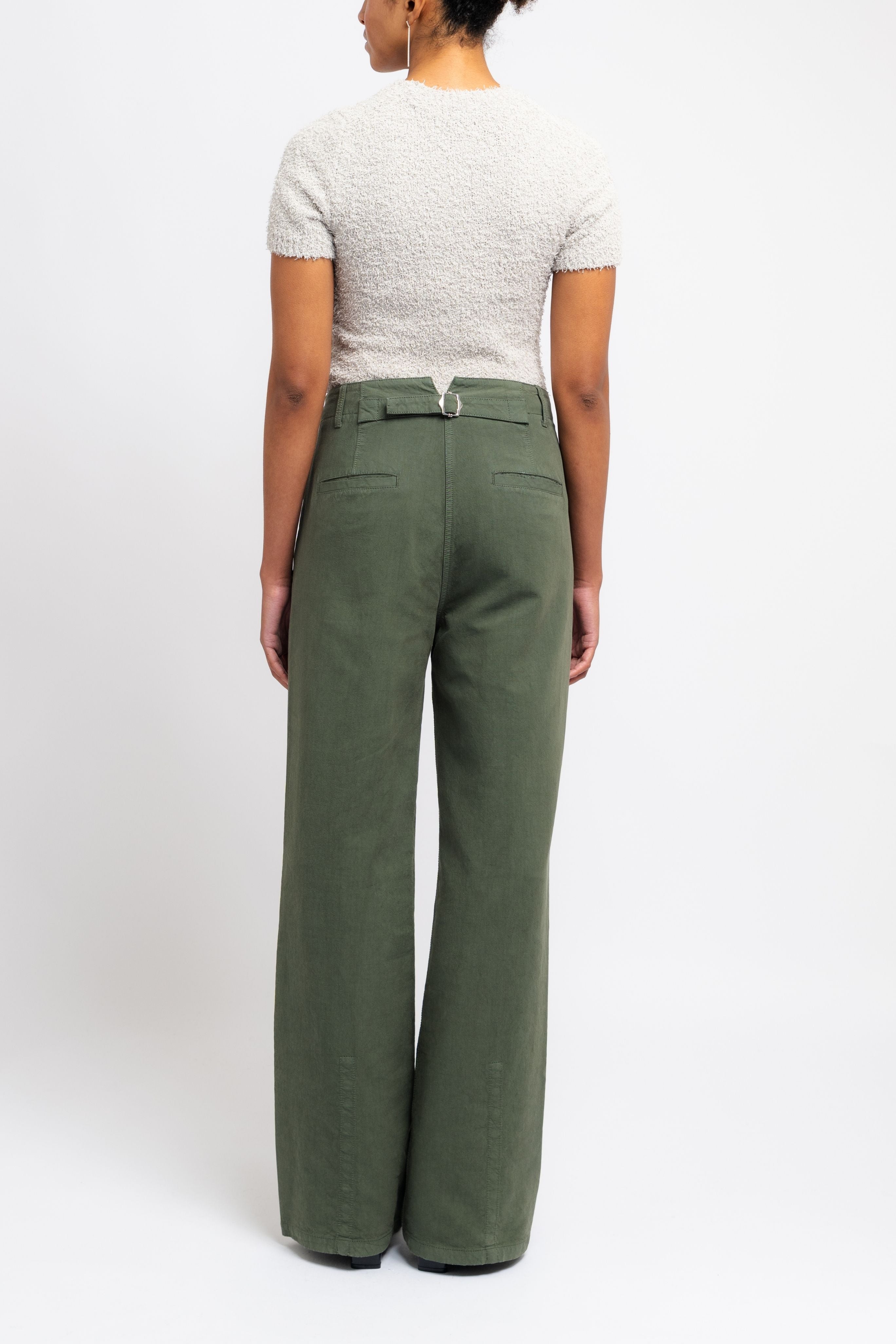 Garment Dyed Cotton Dobby Barry Jean