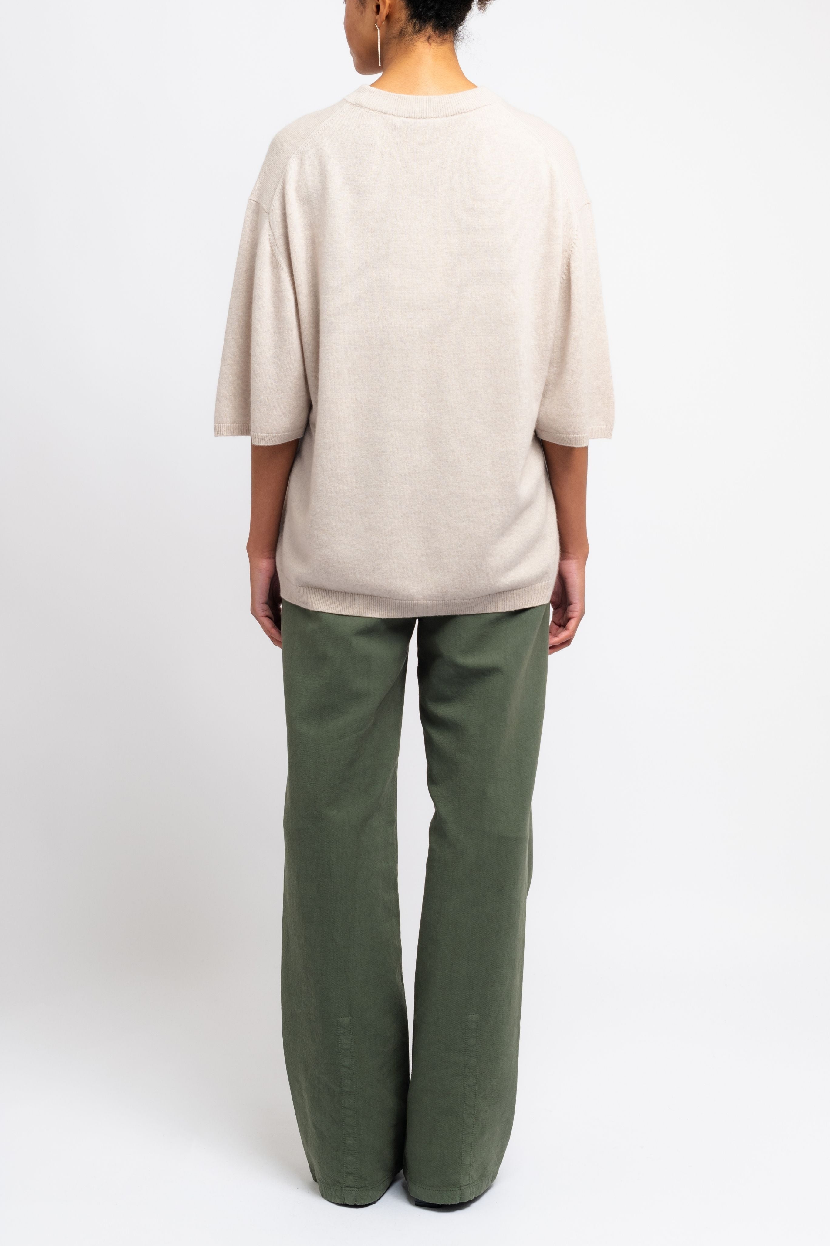 Washable Cashmere Oversized Easy Tee