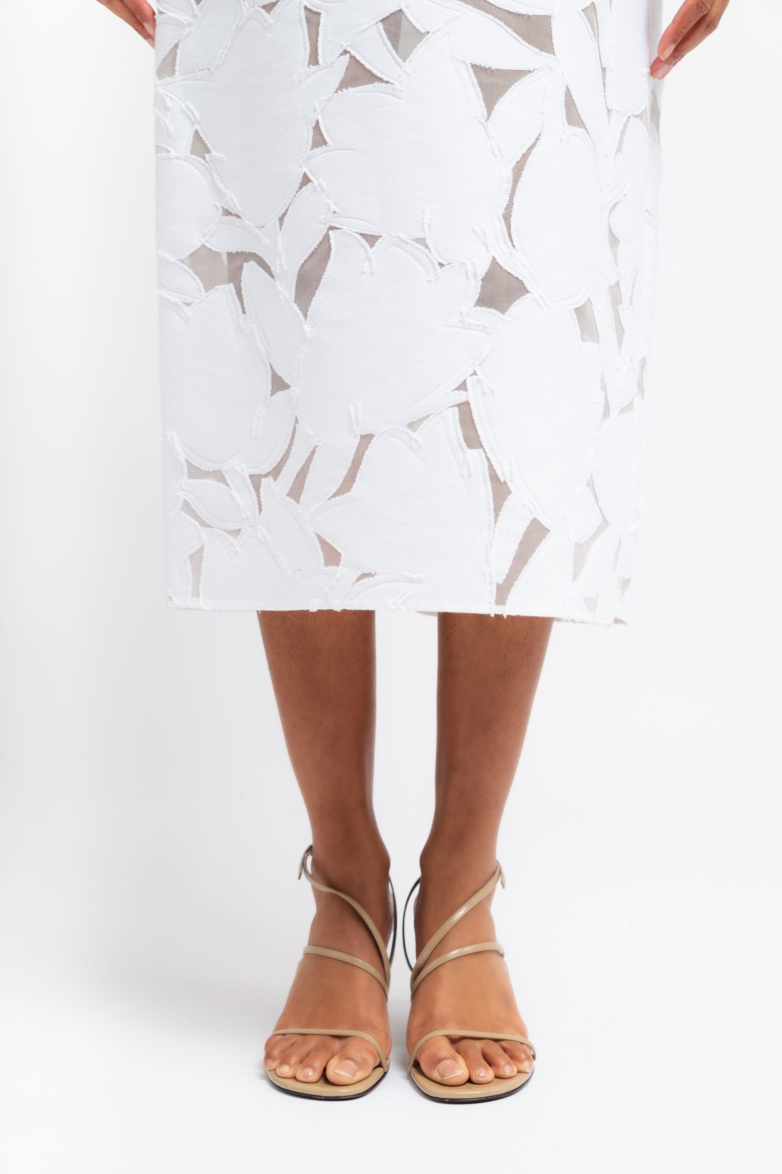 Adelle Fil Coupe Pencil Skirt