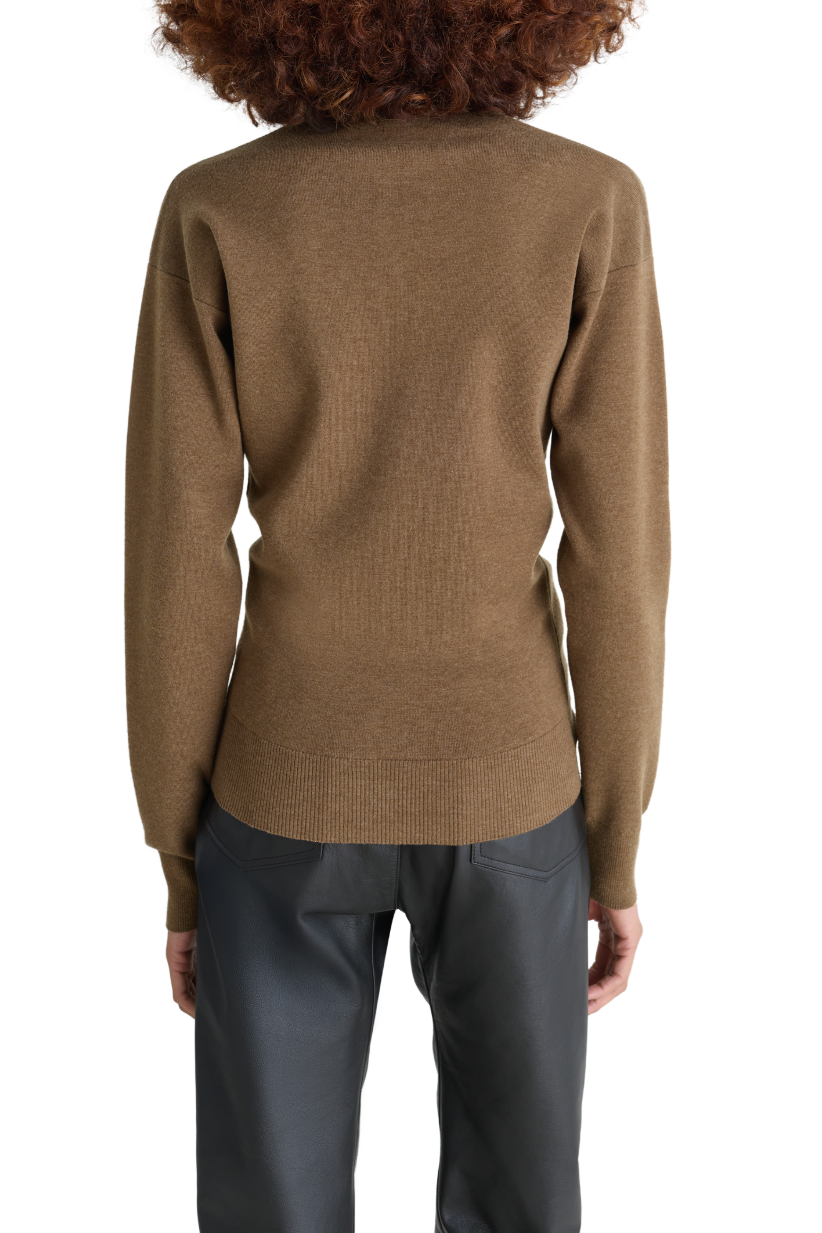 Buttoned Fitted Cardigan