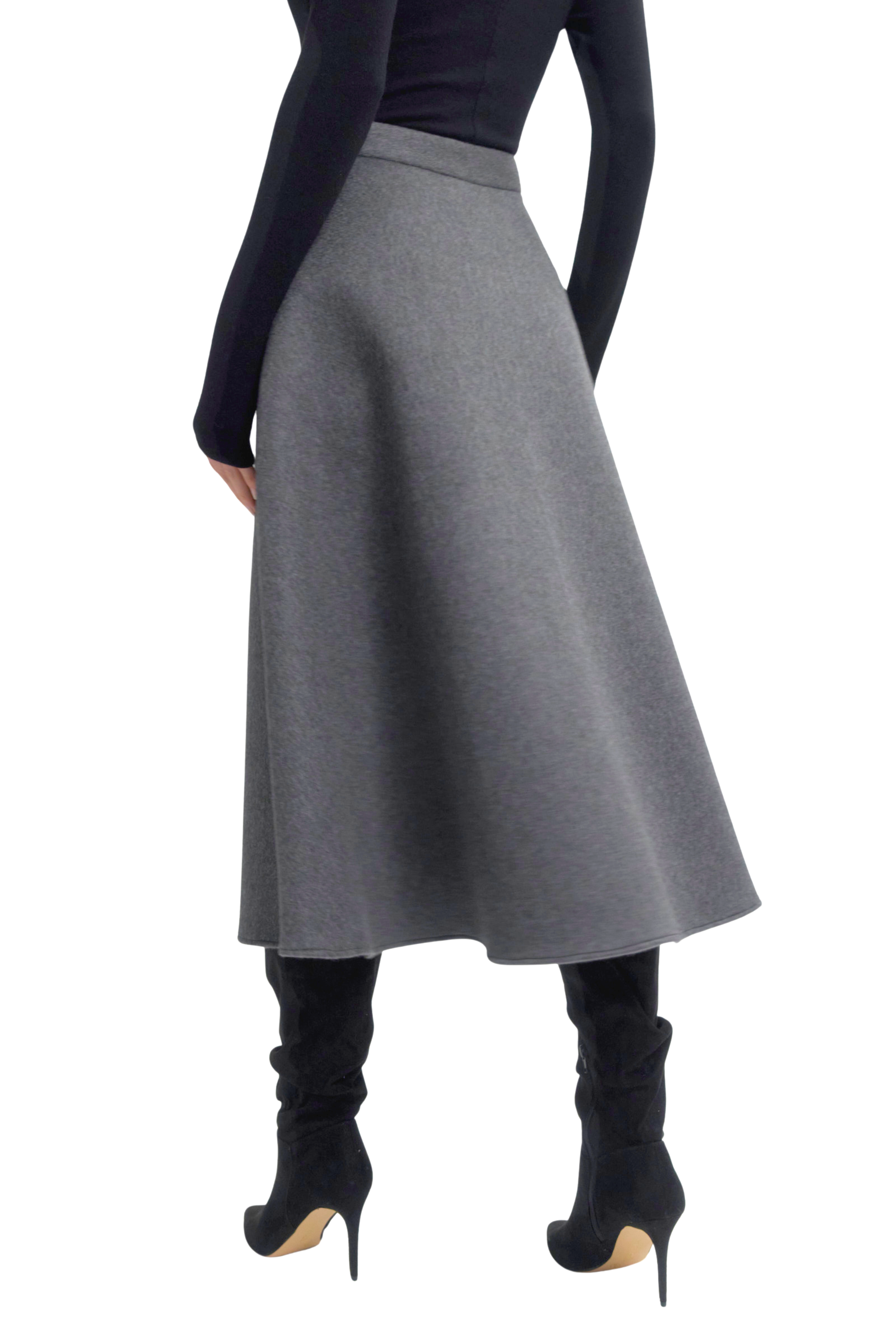 Circle Skirt with Slit