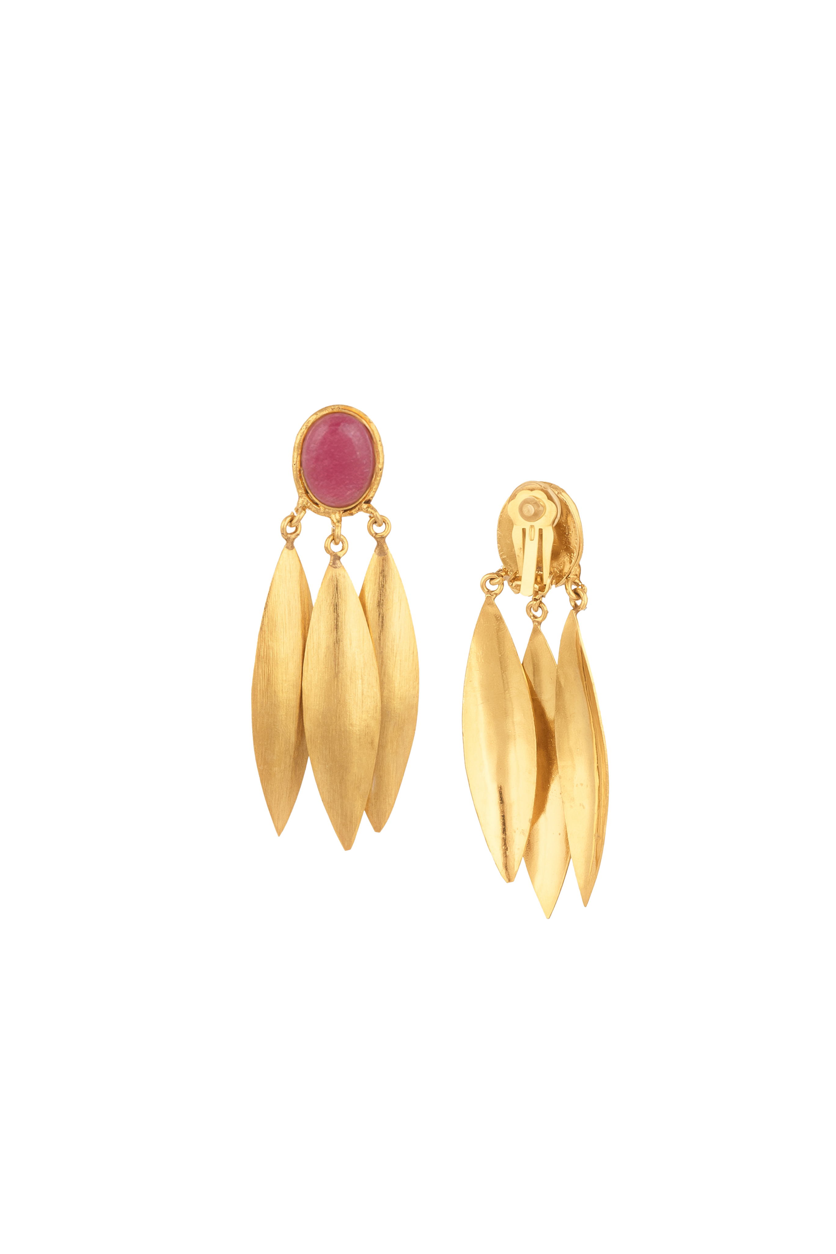 Cheyenne Pink Jade Earrings