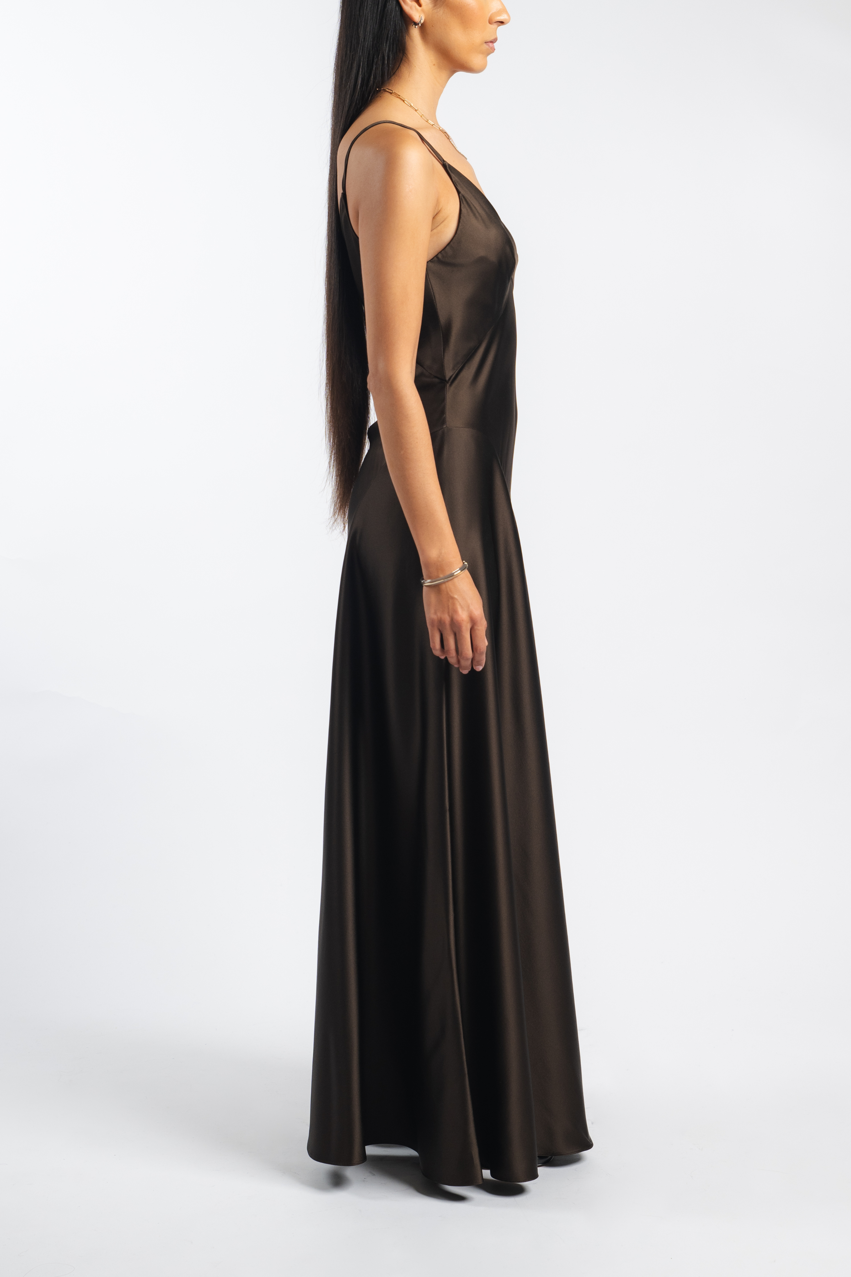 Grace Slip in Brown