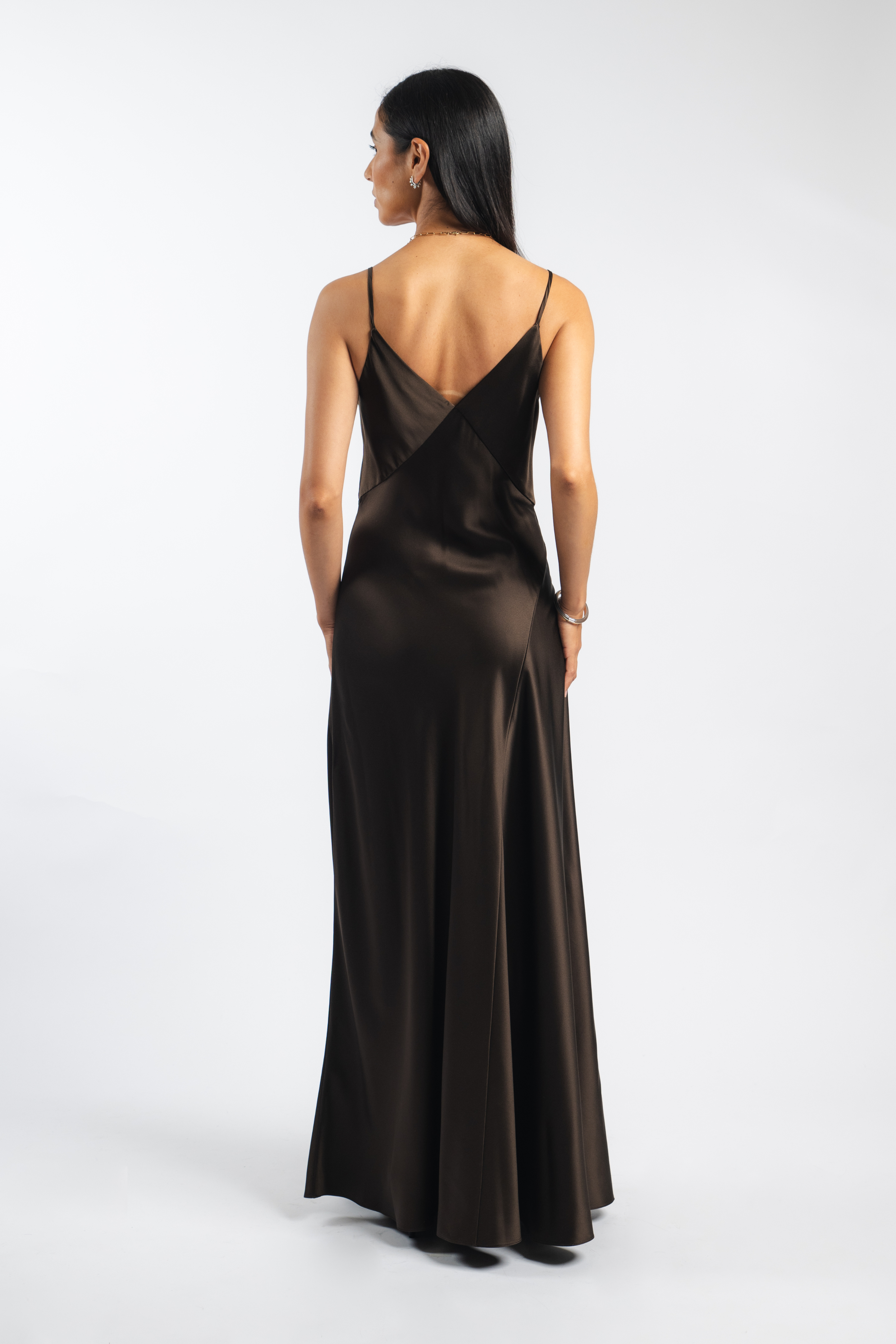 Grace Slip in Brown