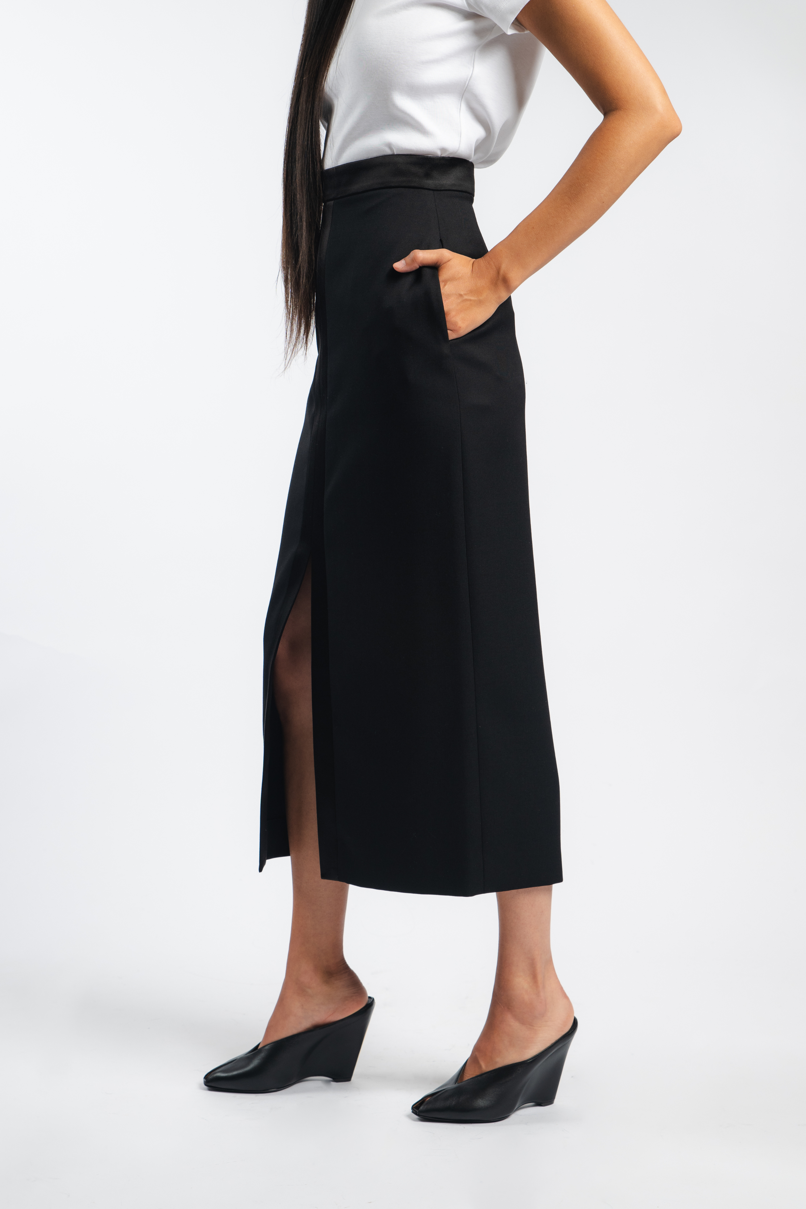 Tuxedo Skirt