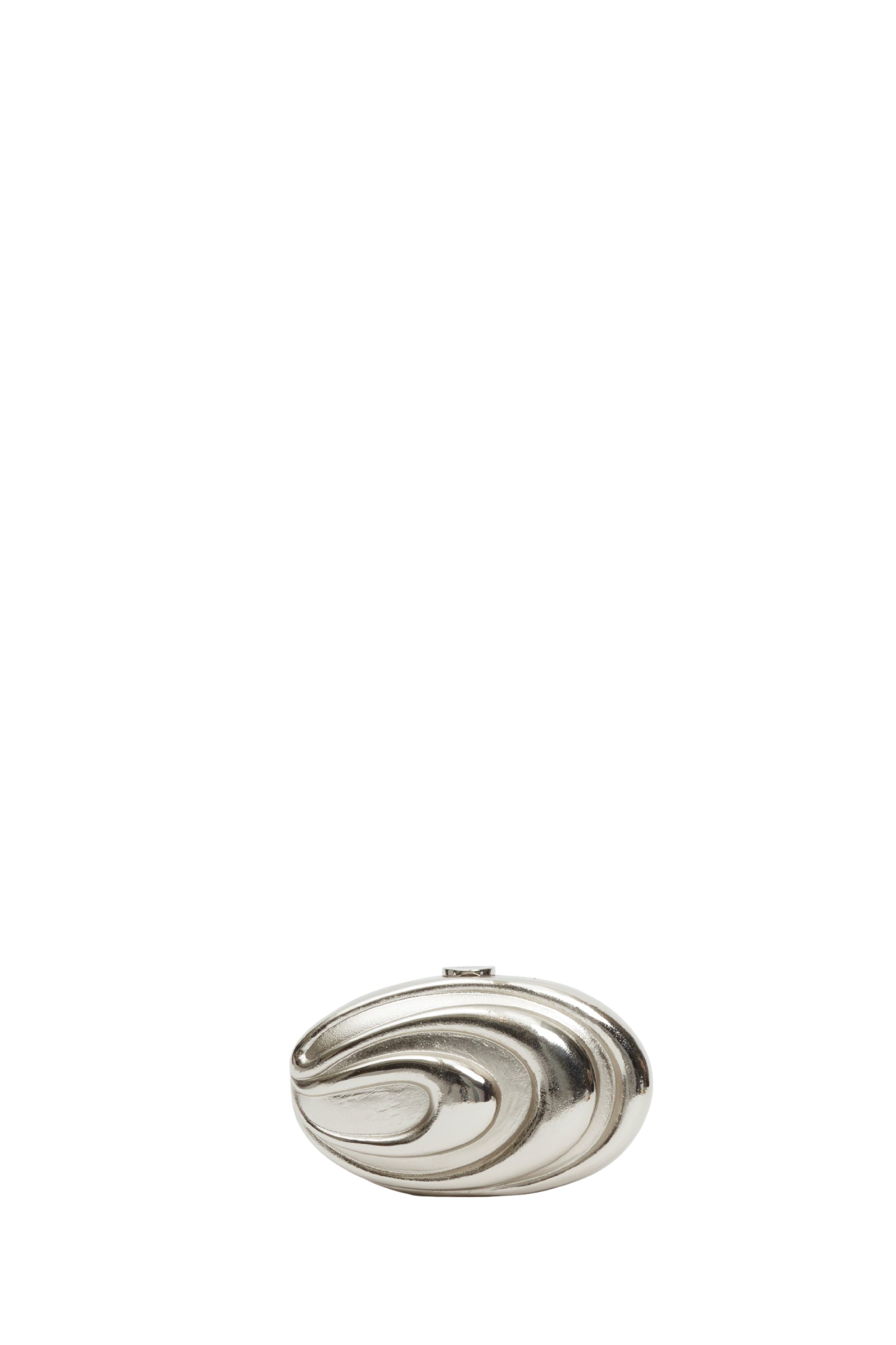 Inez Clutch in Silver