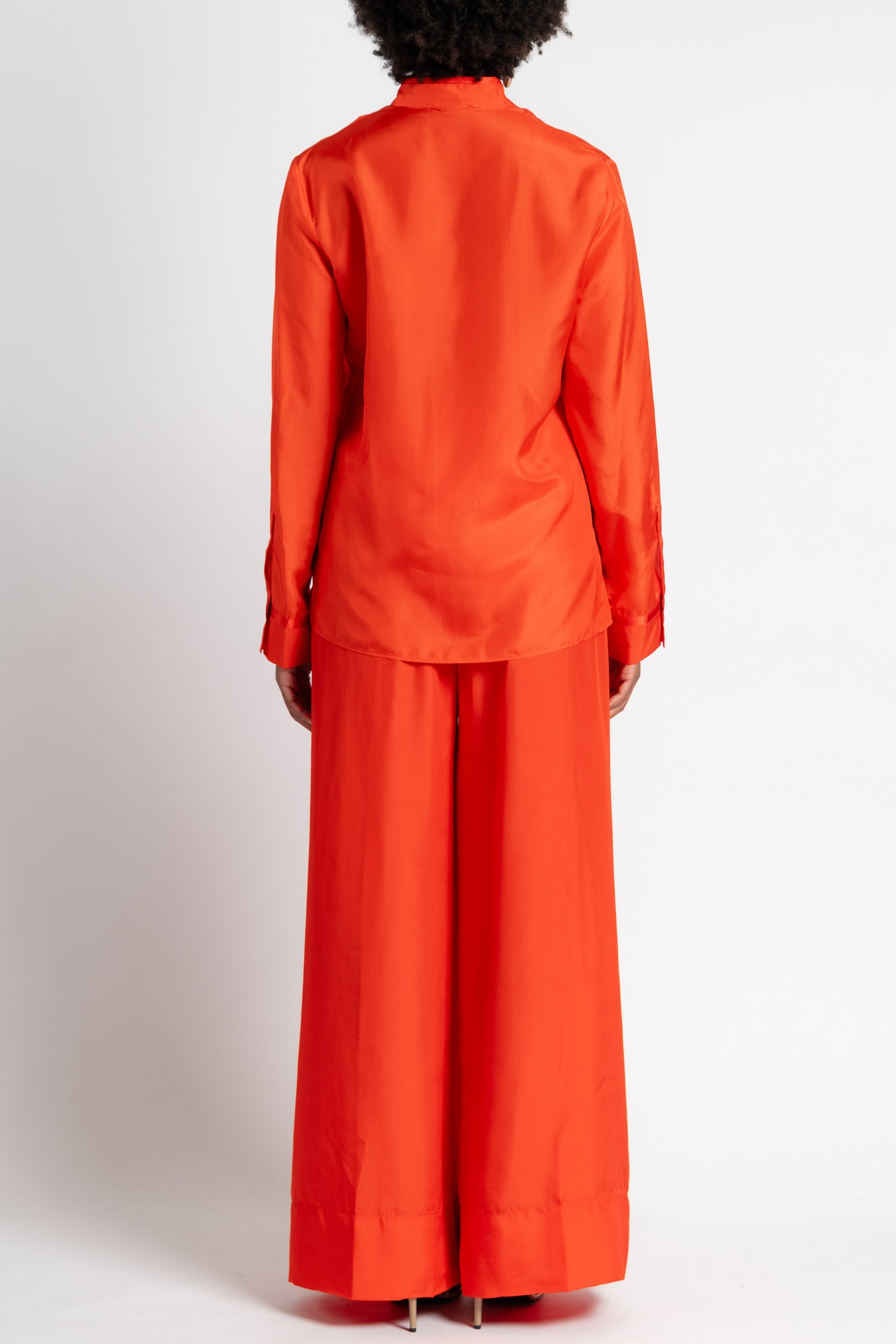 Habotai Silk Drawstring Pants