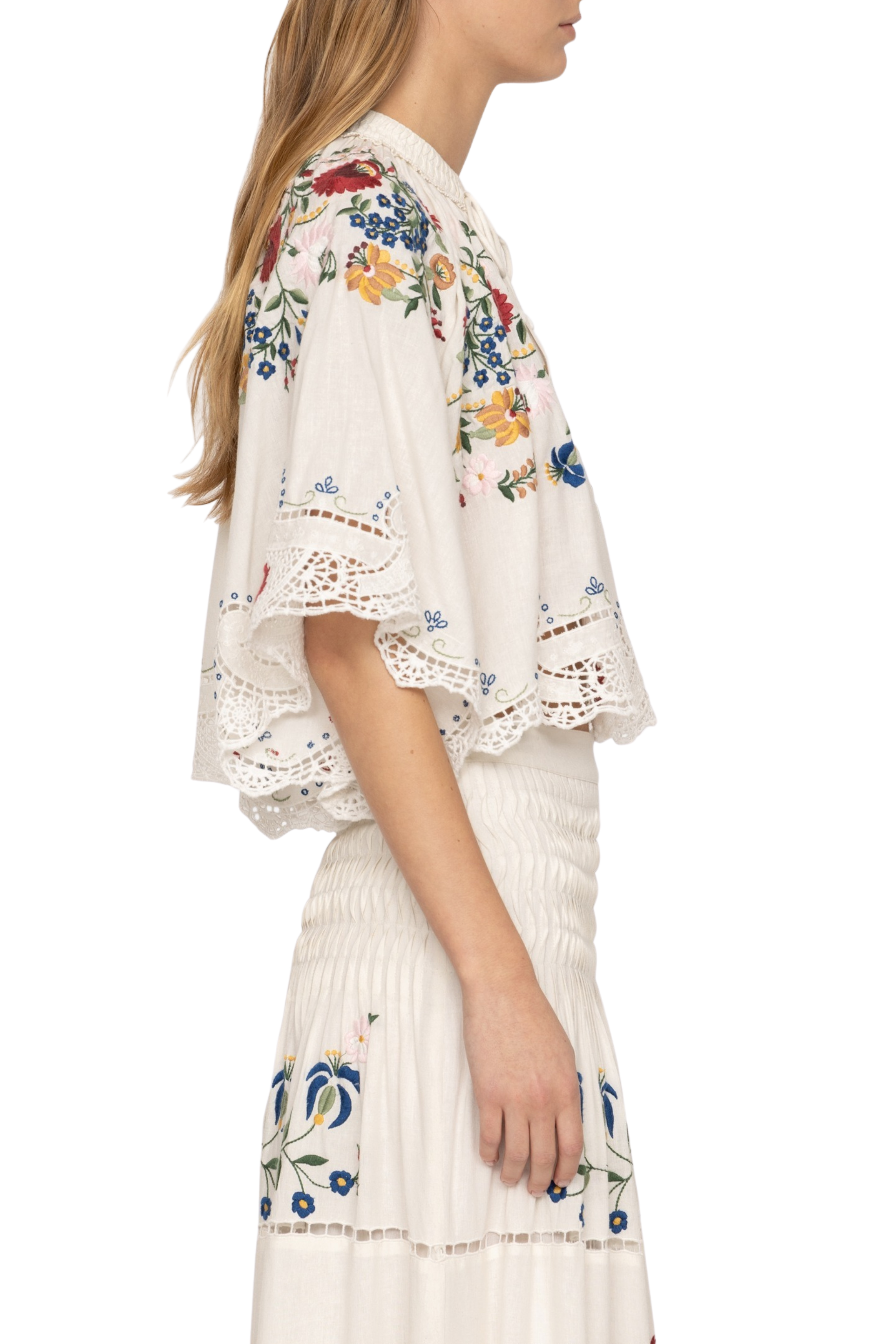 Celia Embroidery Top