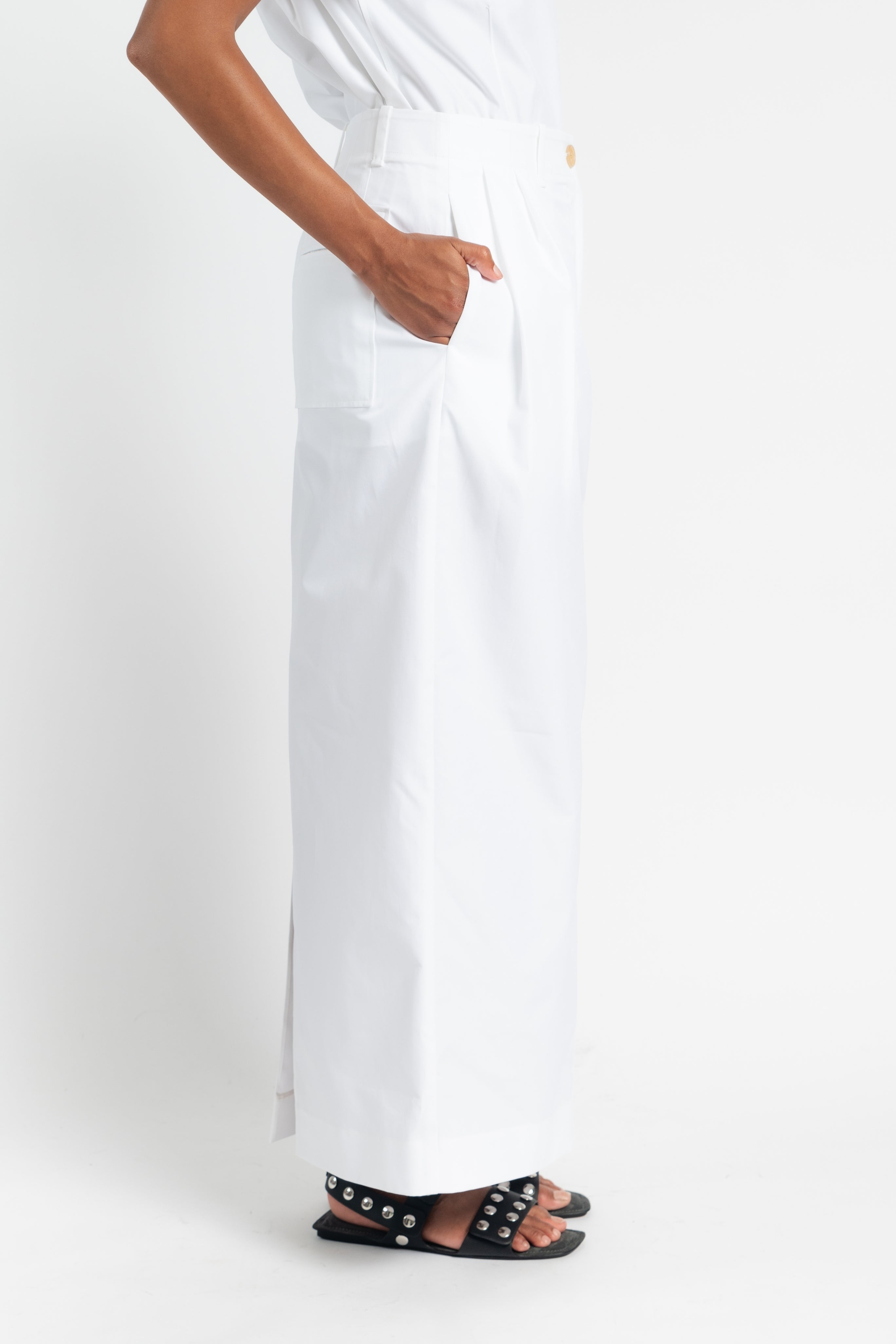 Lucian Skirt in White