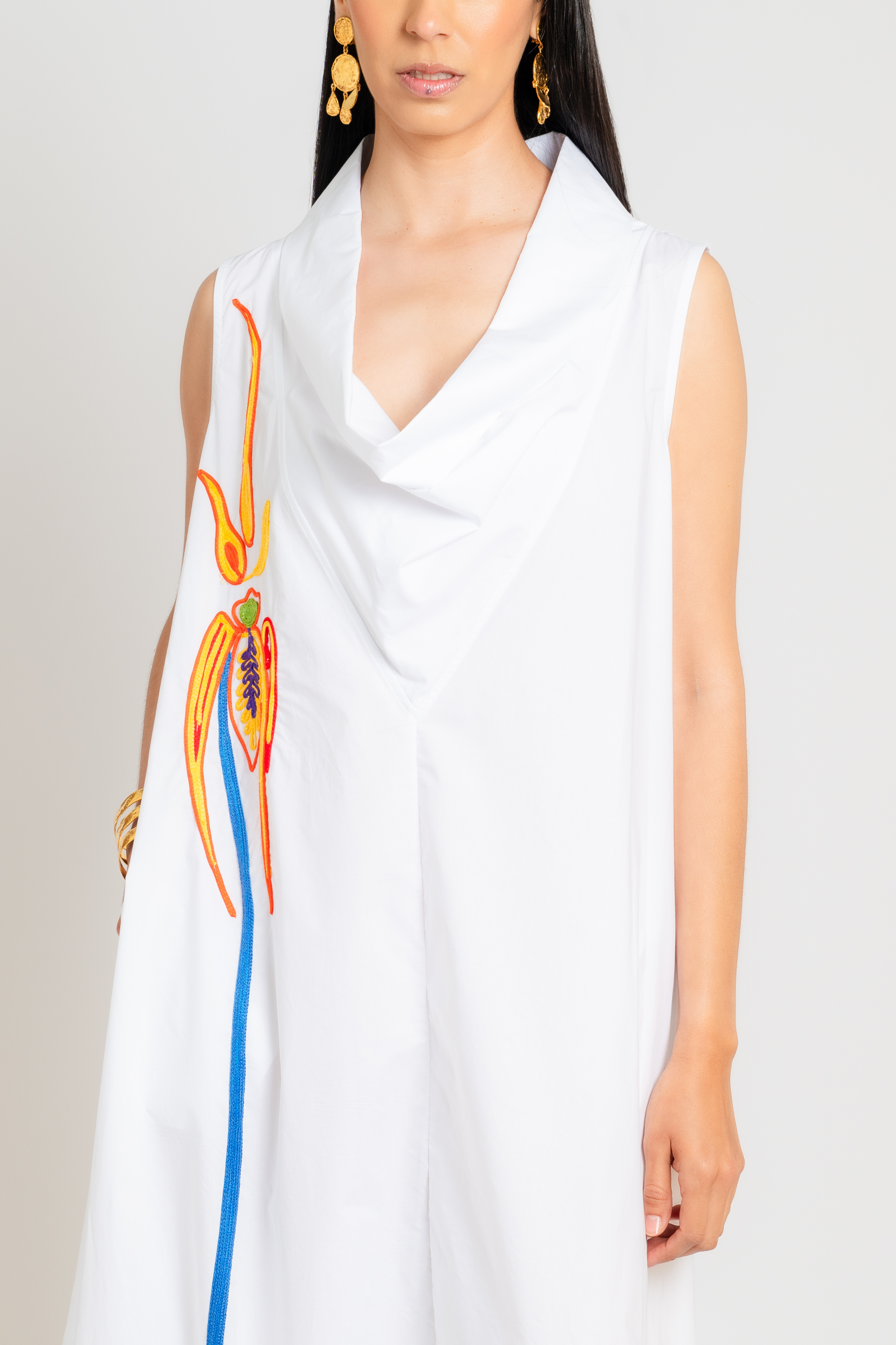 Cowl Neck Dress