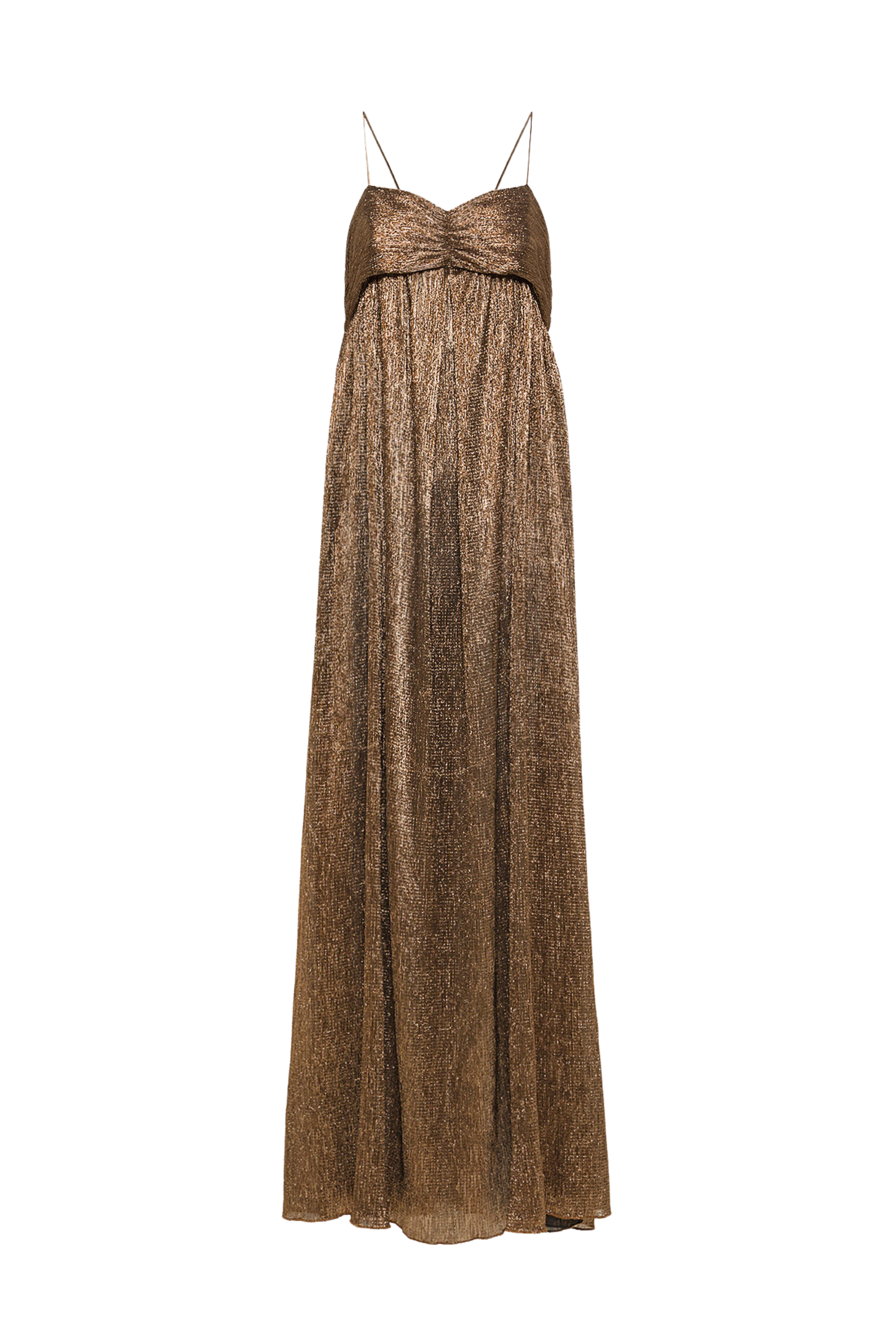 Froisse Lame Dress