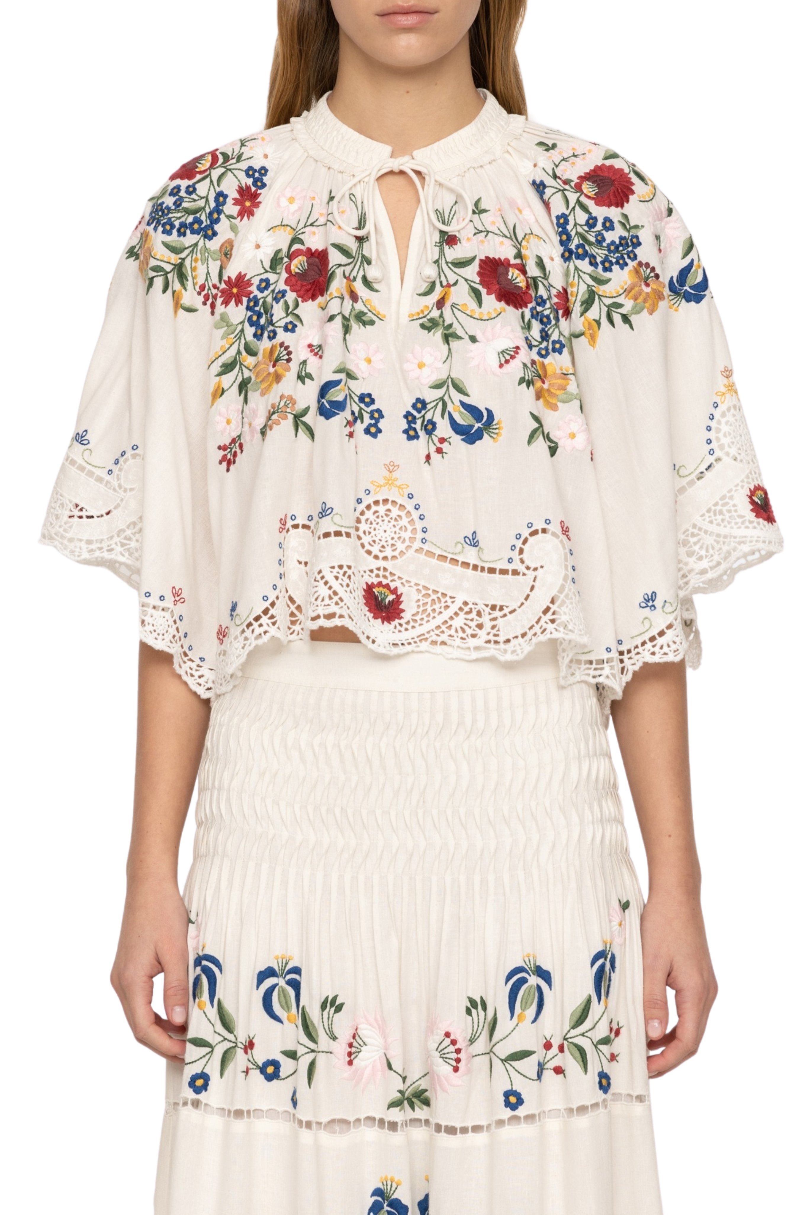 Celia Embroidery Top