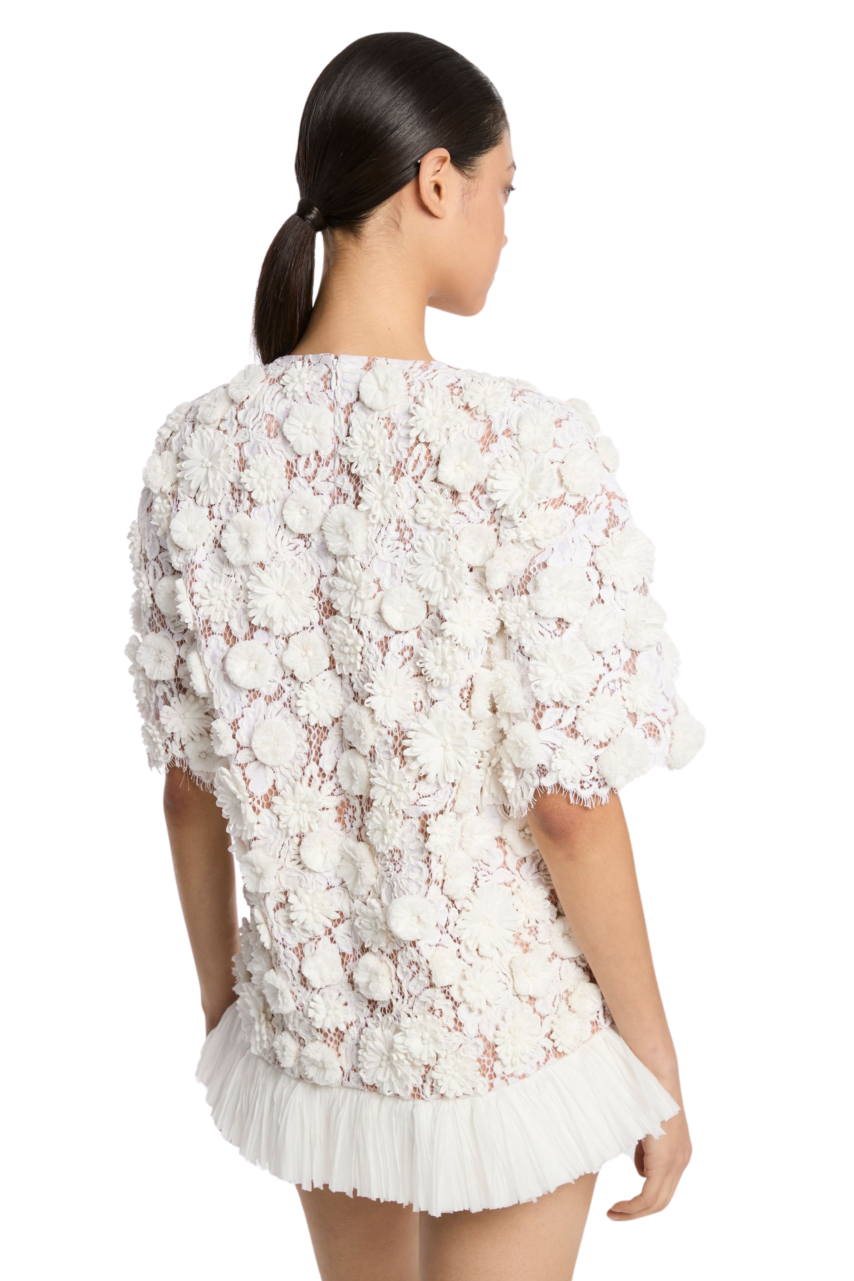 Raffia Hand Embroidery Tunic