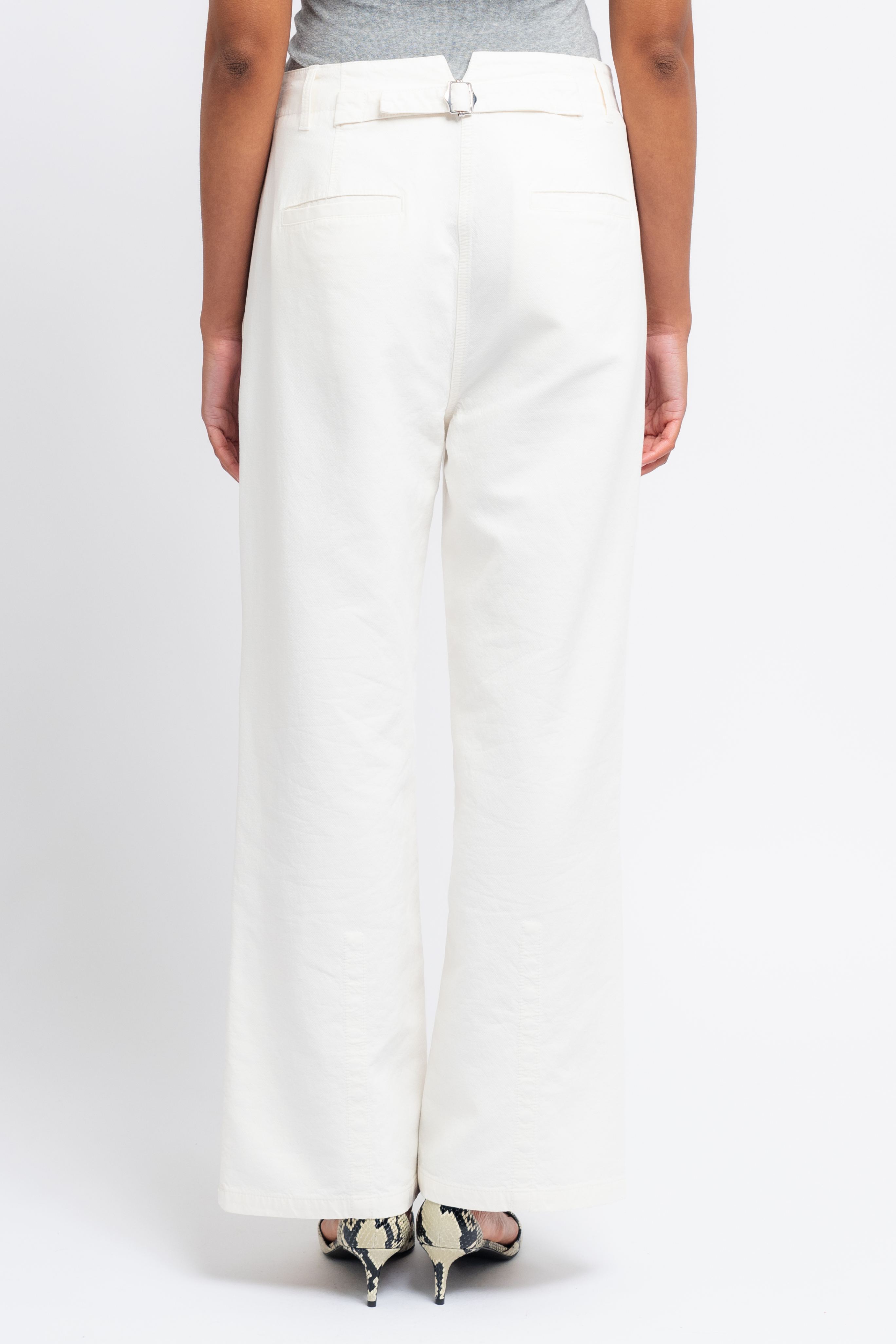 Garment Dyed Cotton Dobby Barry Jean