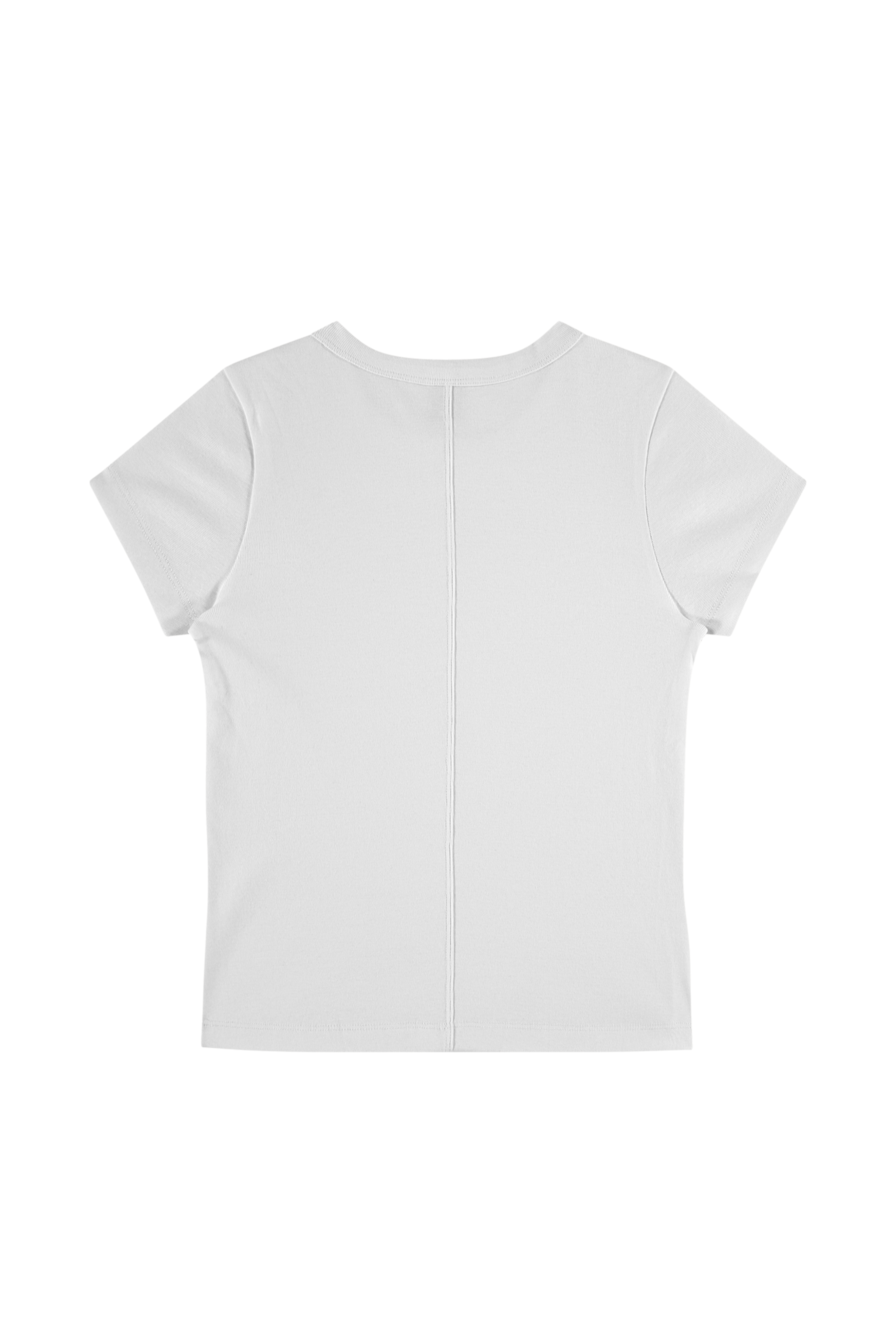 Car Tee in White