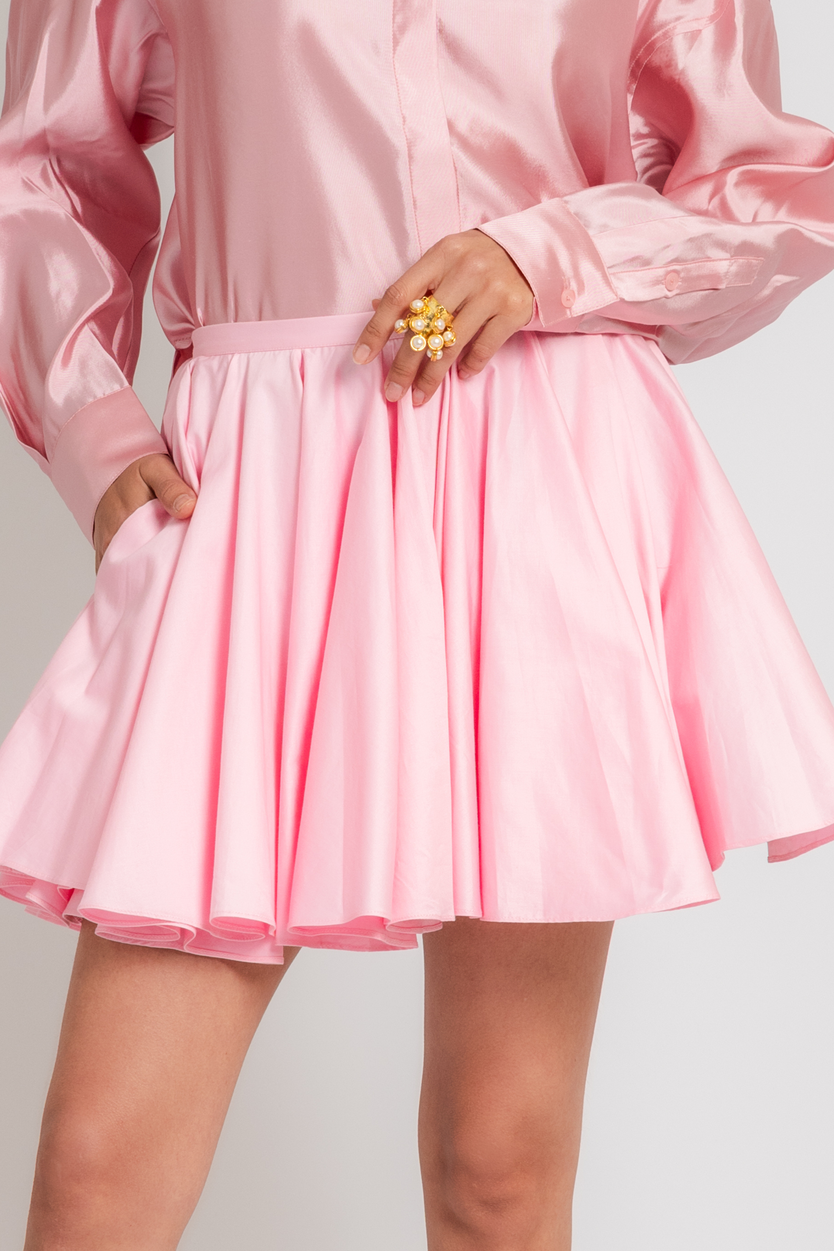 Circle Mini Skirt