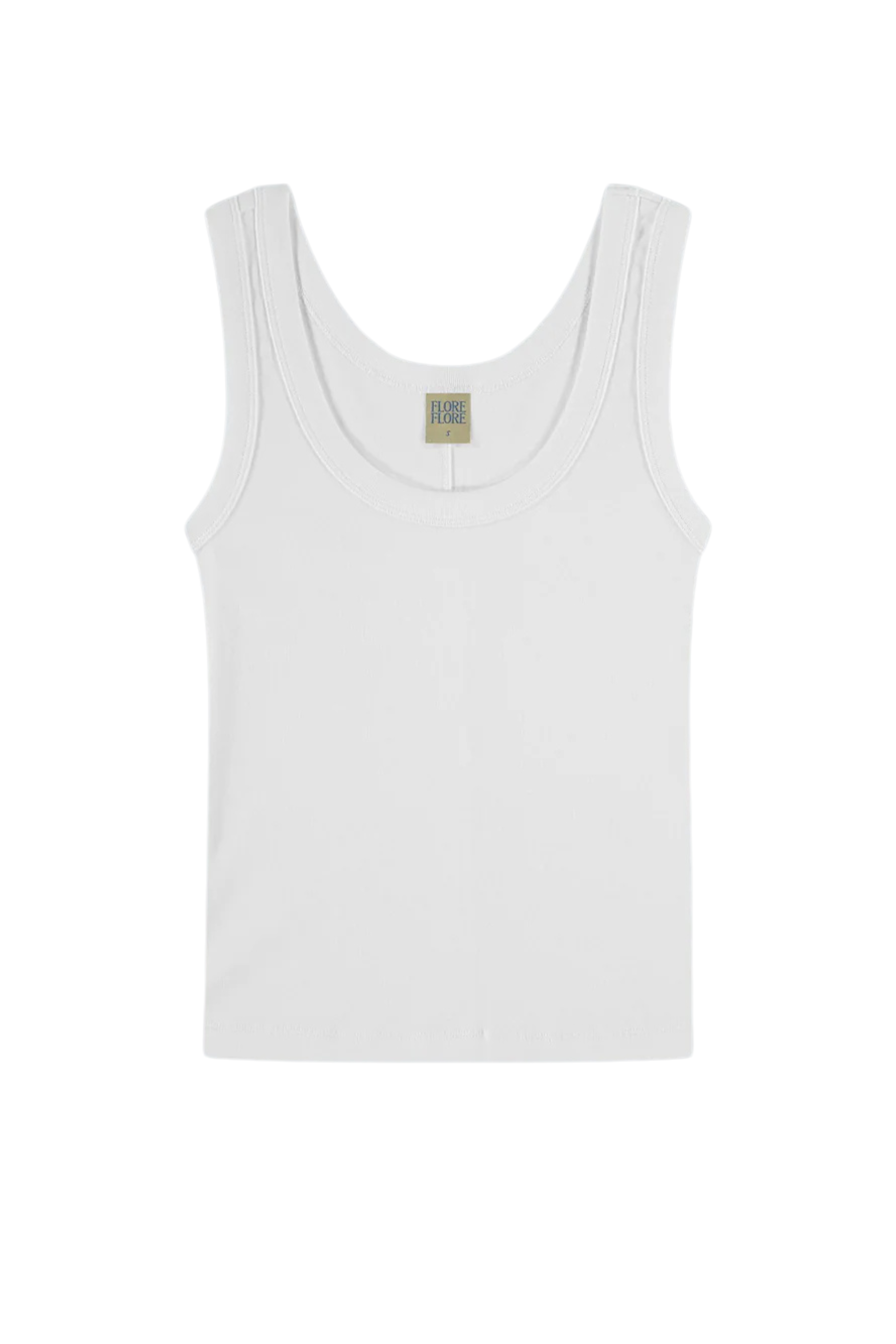 Hillie Tank in White