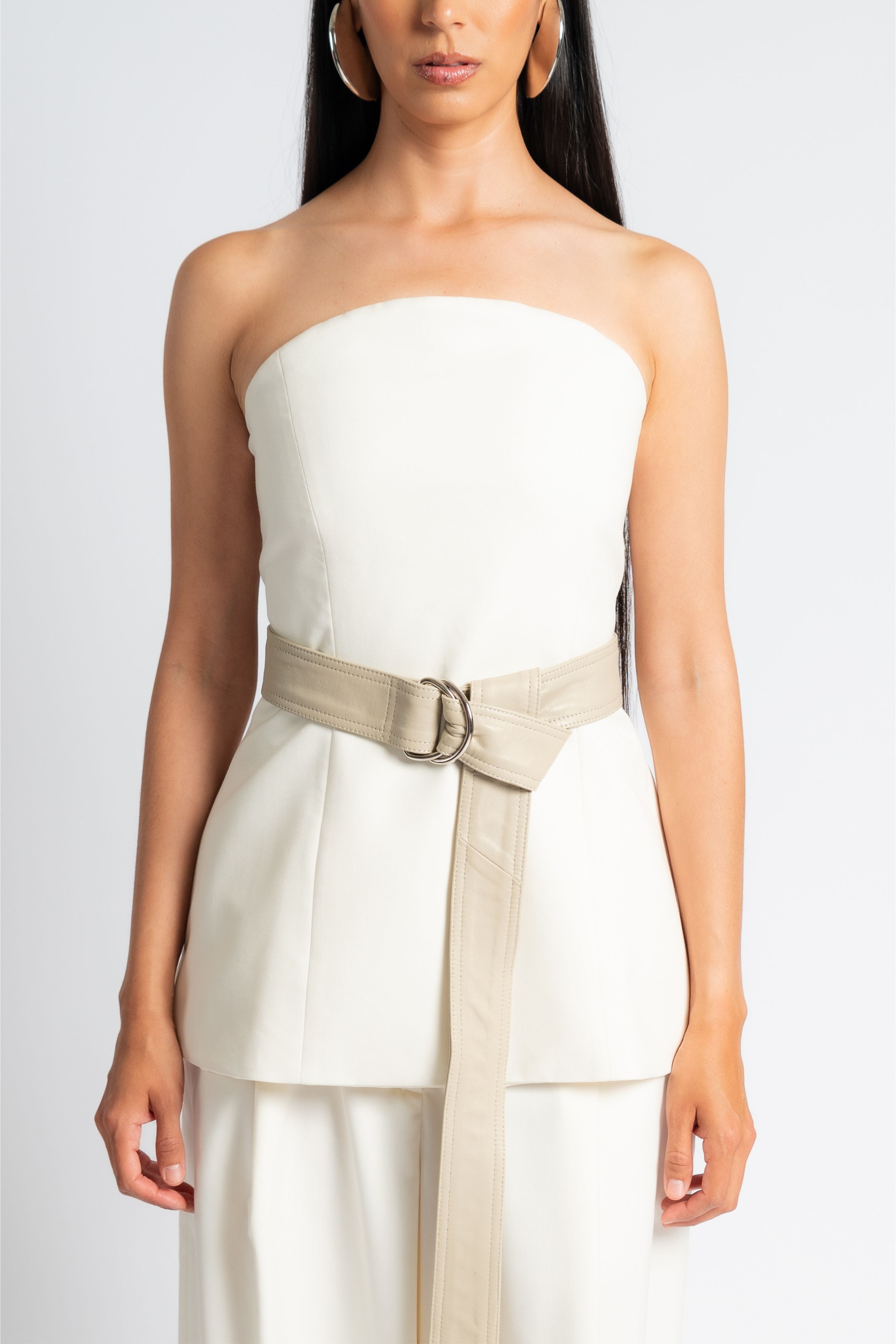 Corset Top in Ivory