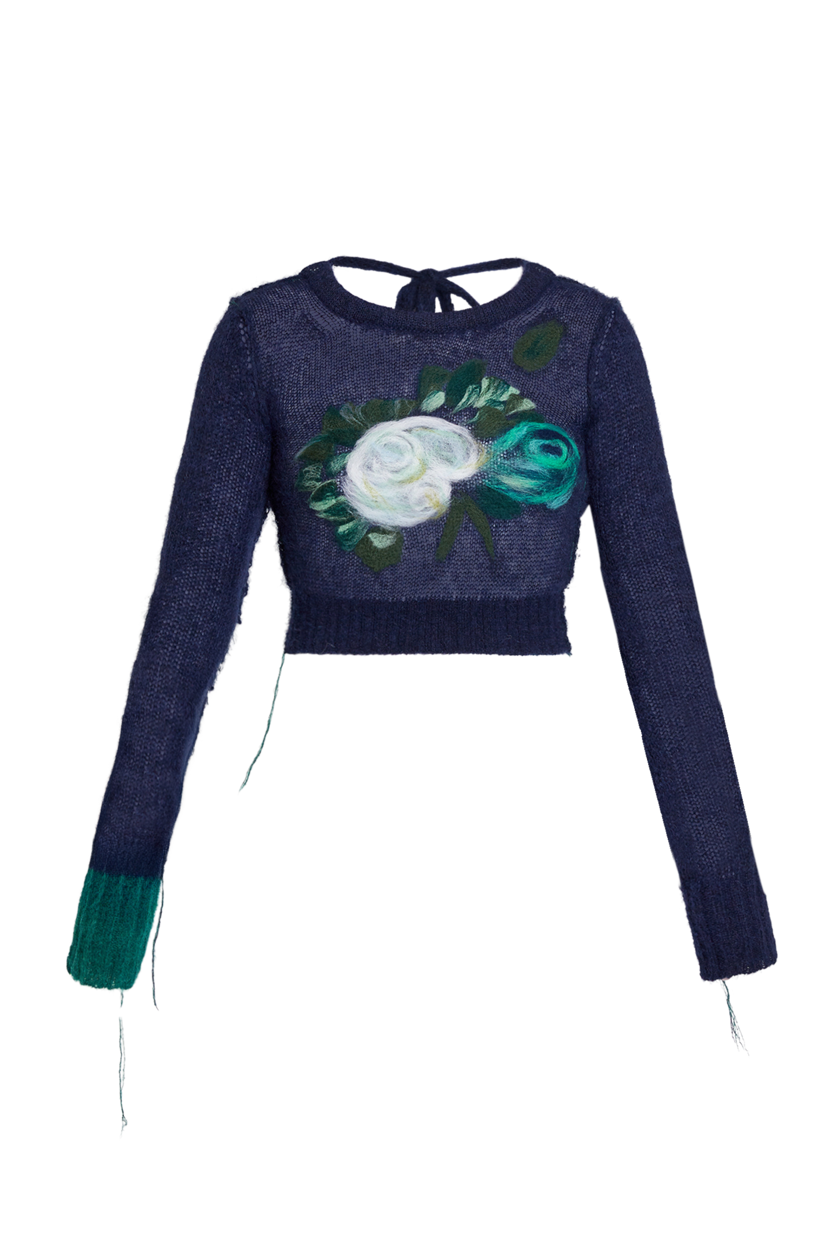 Long Sleeve Cropped Jumper