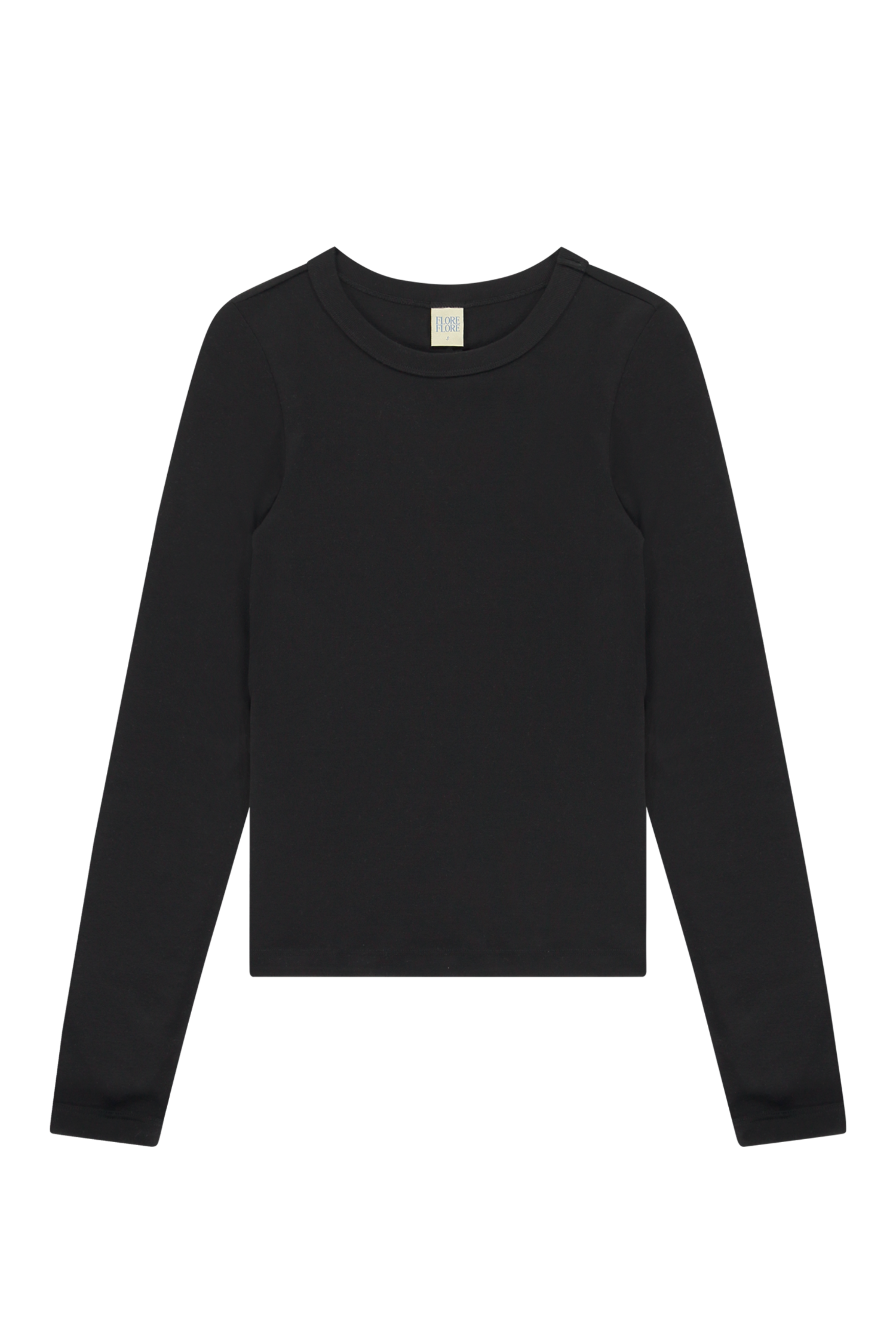 FLORE FLORE Max Crew Tee in Black