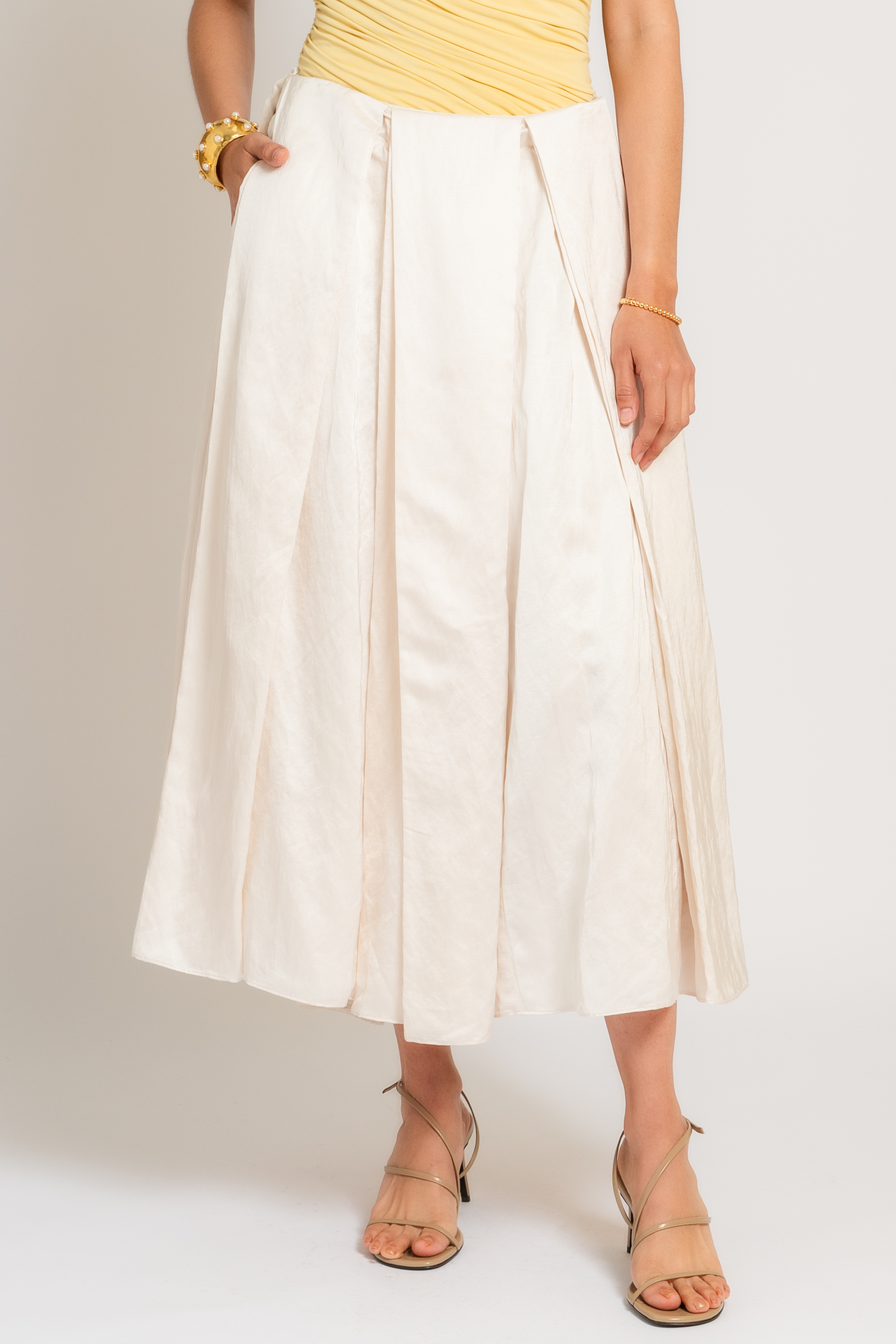 Elodie Pleated Skirt