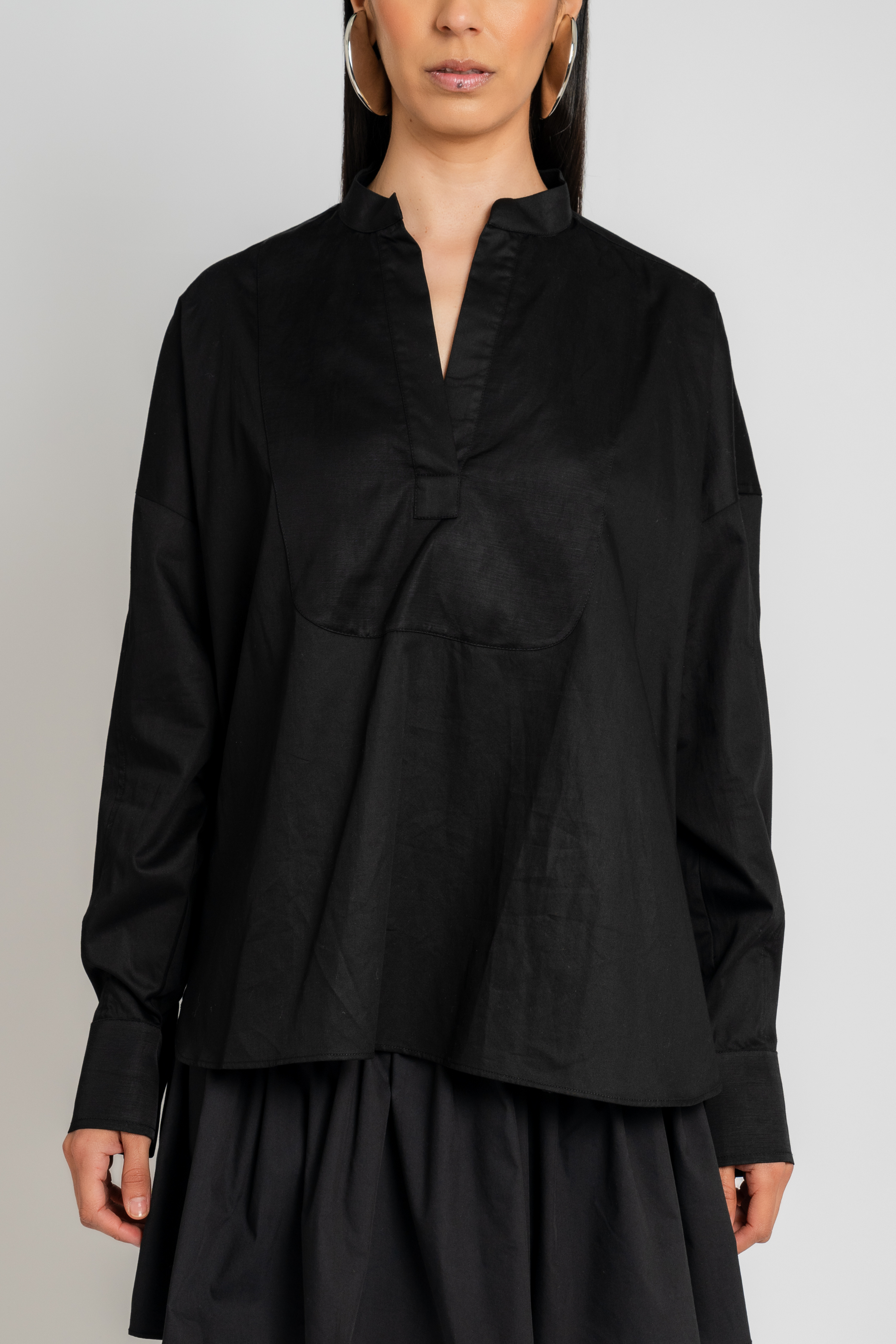 Contrast Yoke Shirt