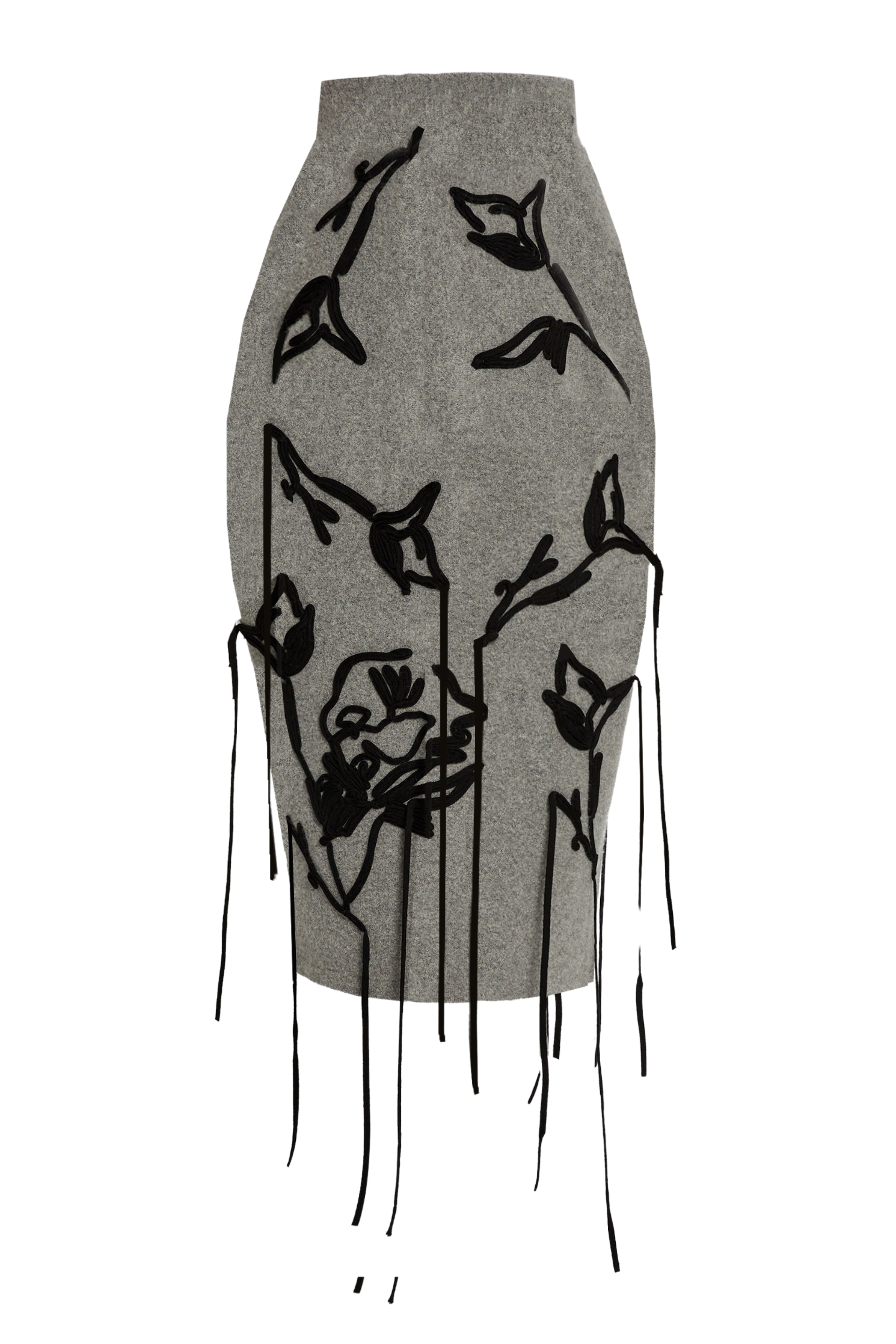 Pencil Midi Skirt