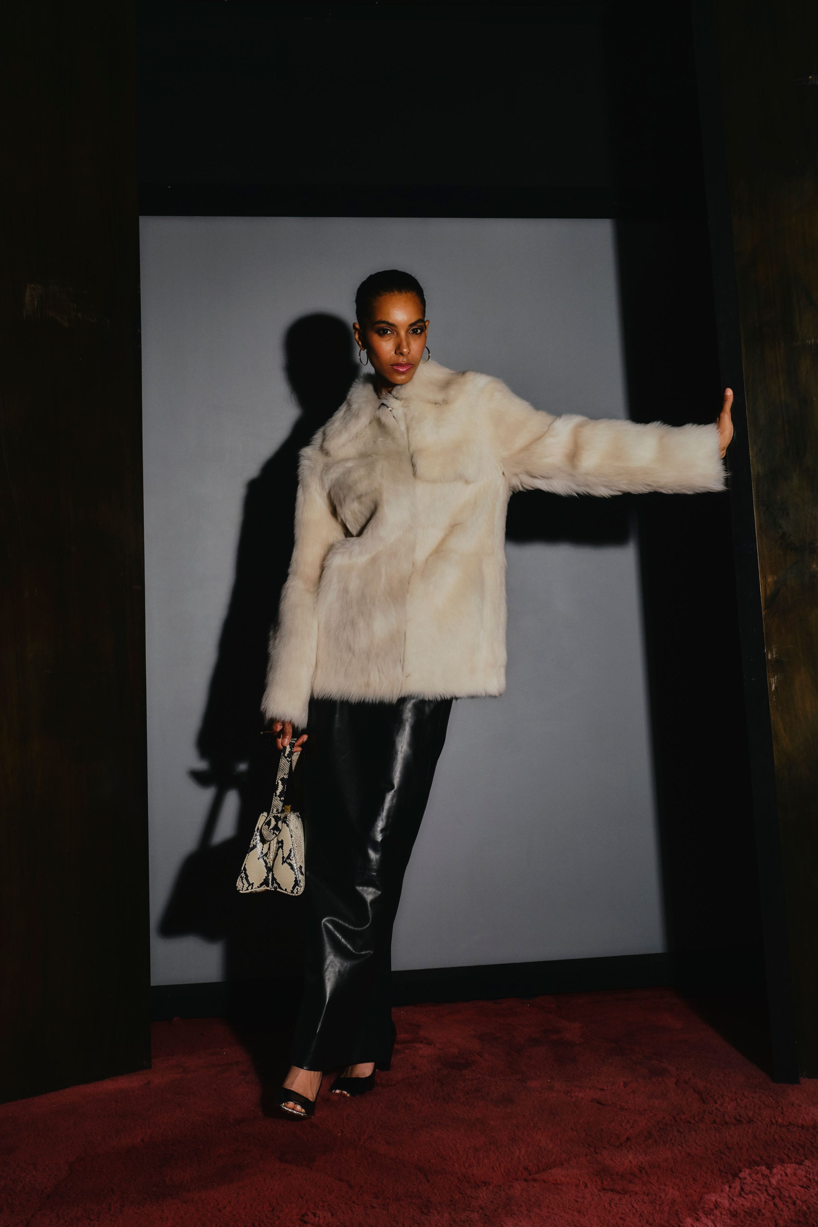 KHAITE Iana Fur Coat