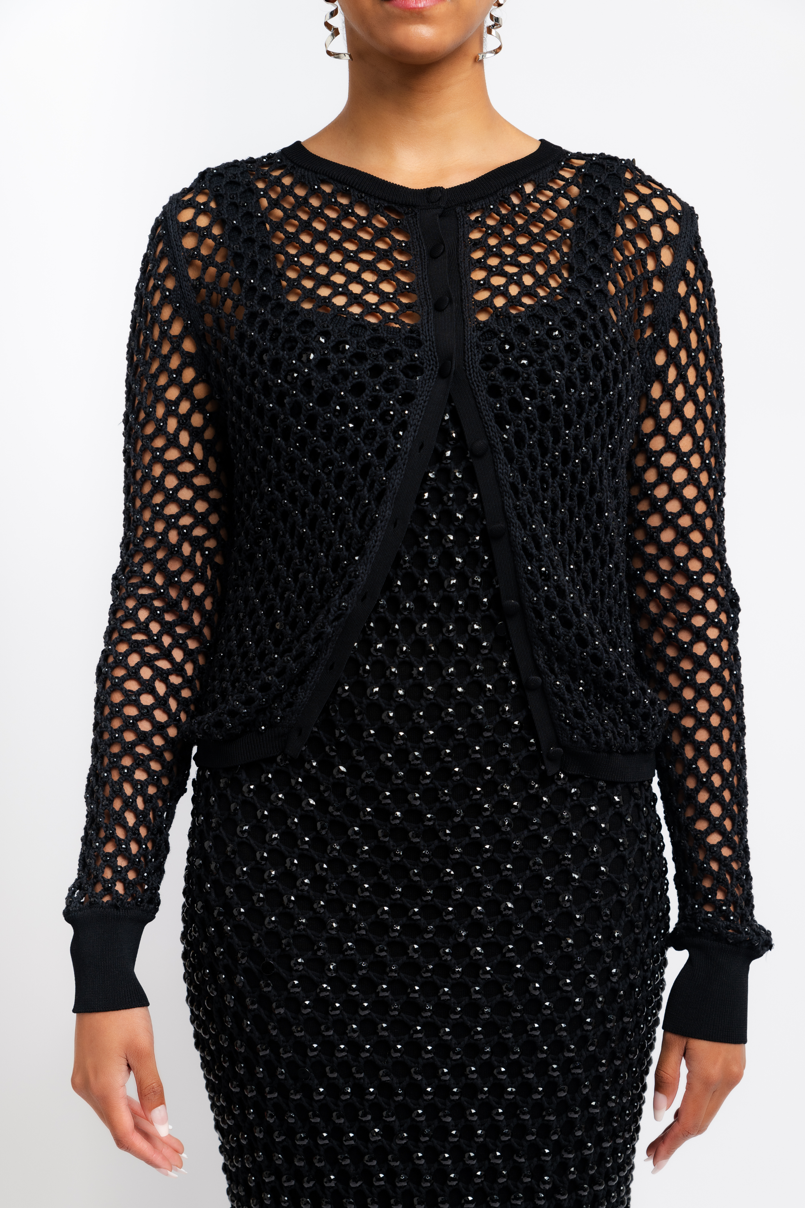 Zora Mesh Cardigan