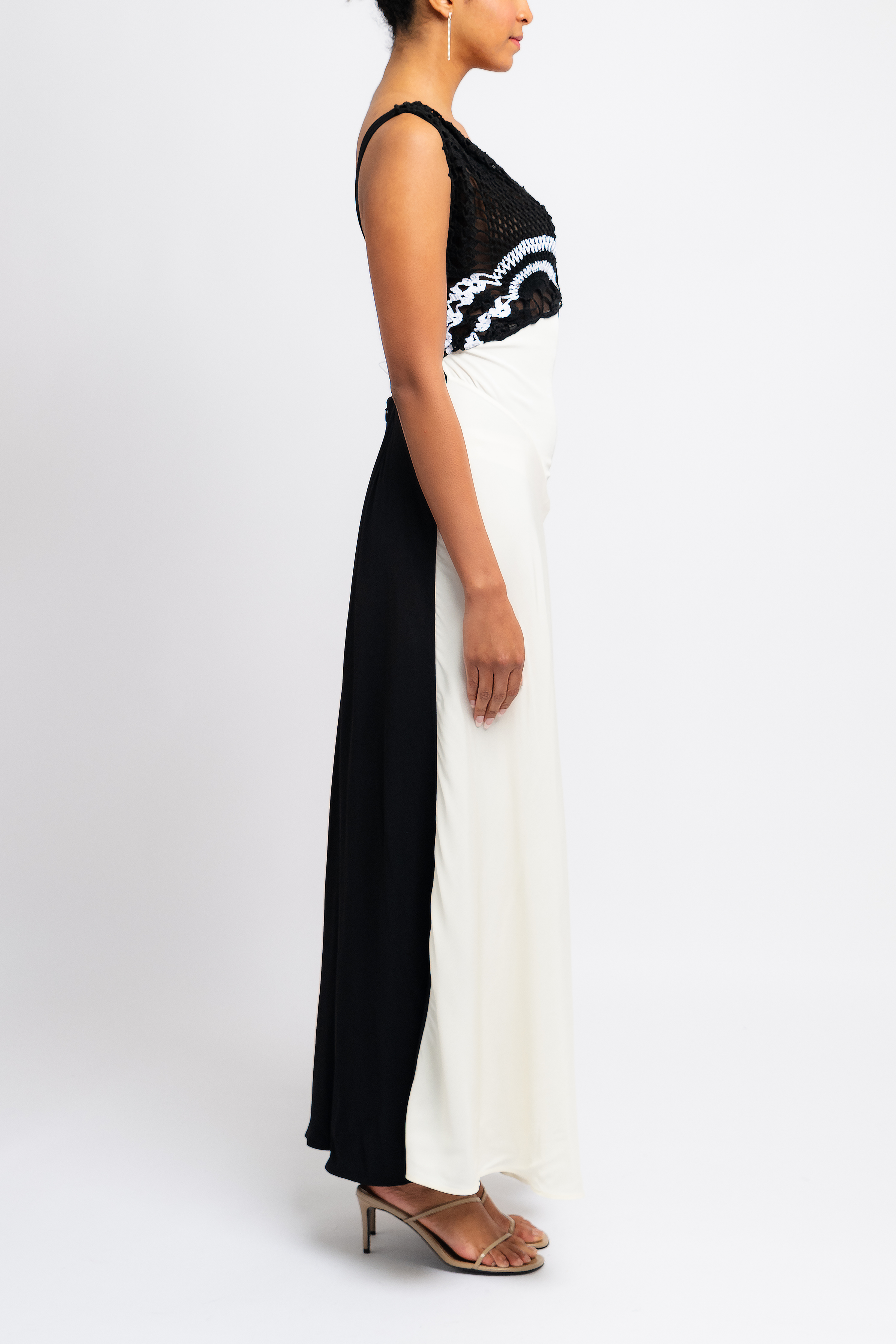 Pavona Crochet Maxi Dress