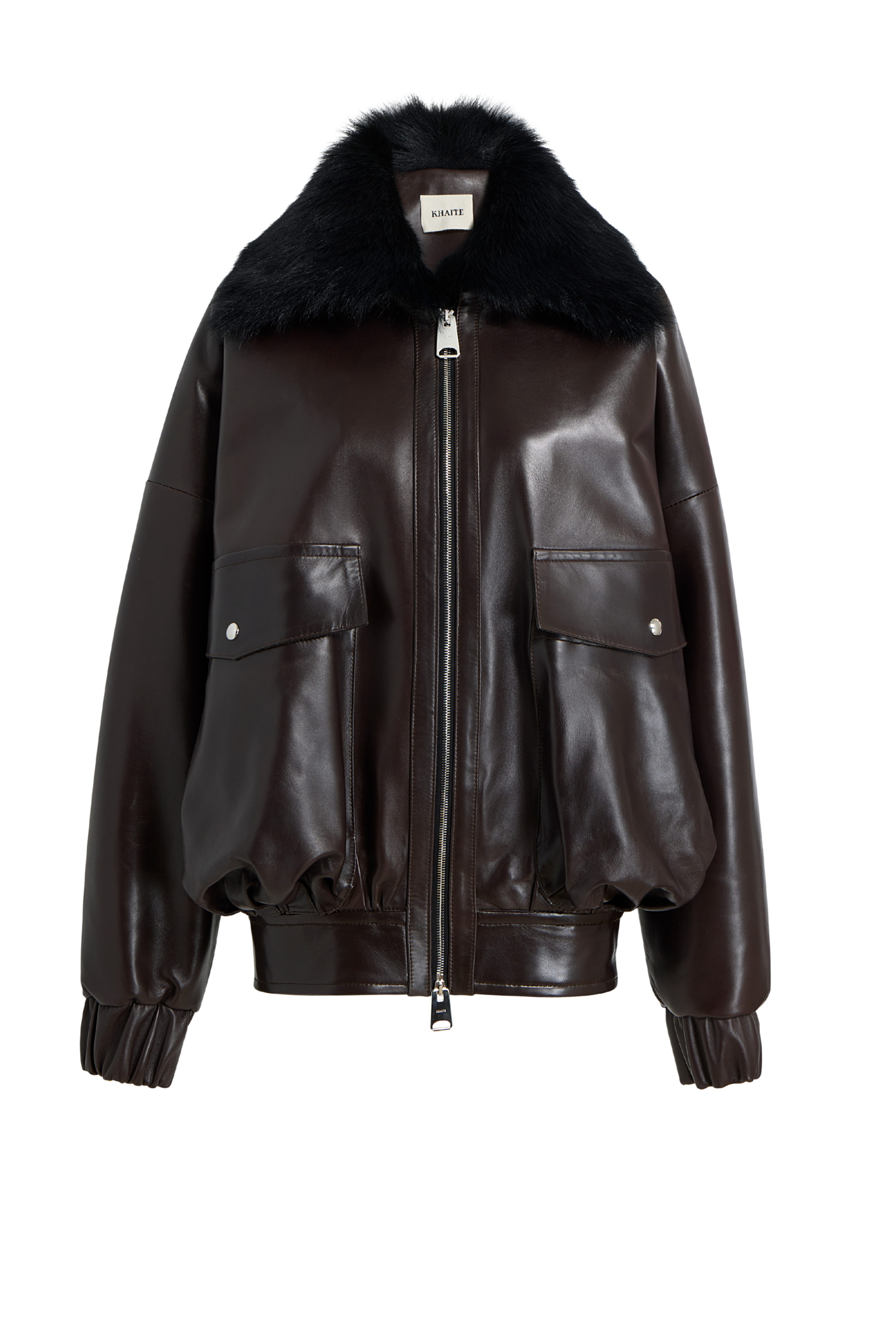Daemon Jacket with Shearling Collar