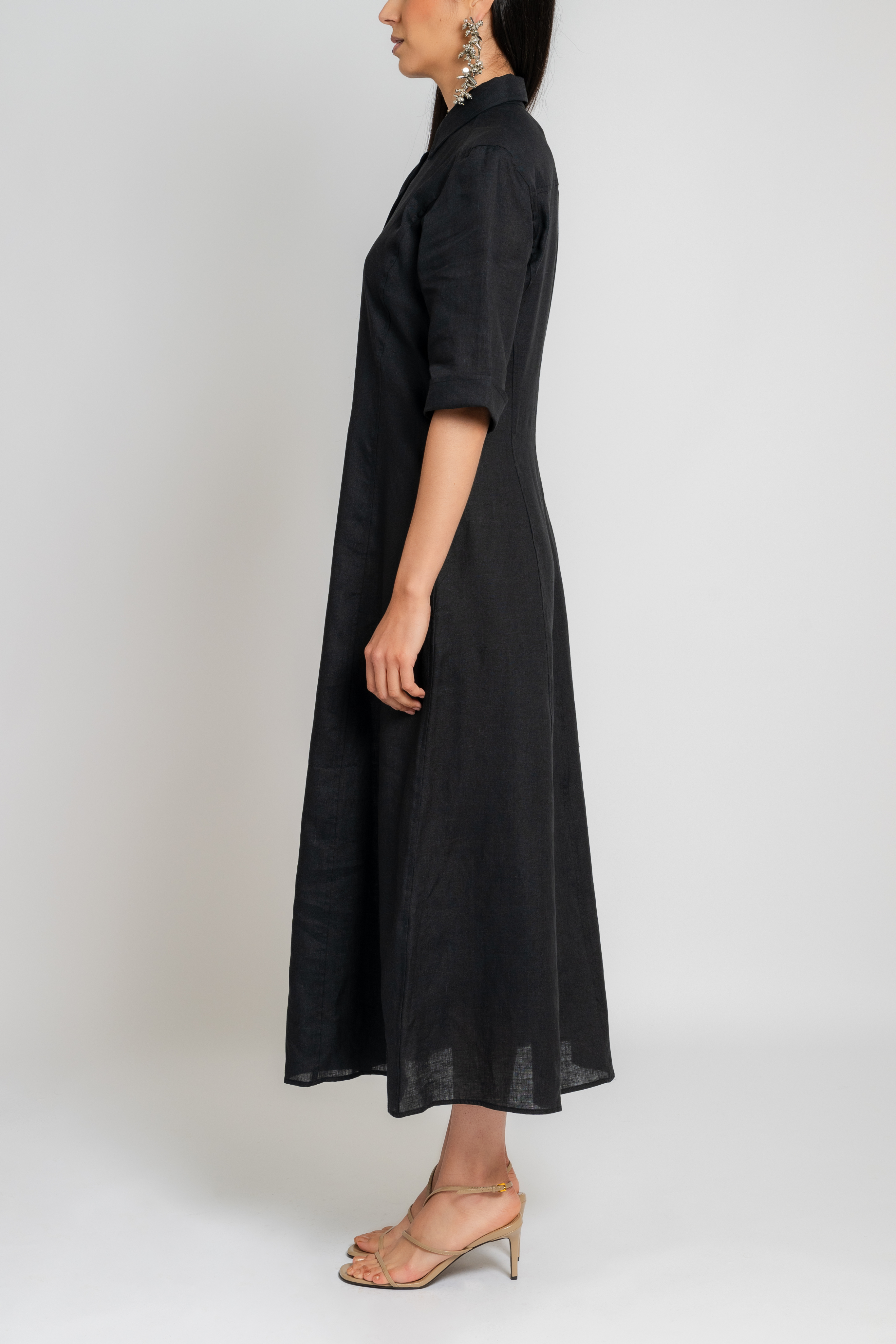 Panel Shirt Dress