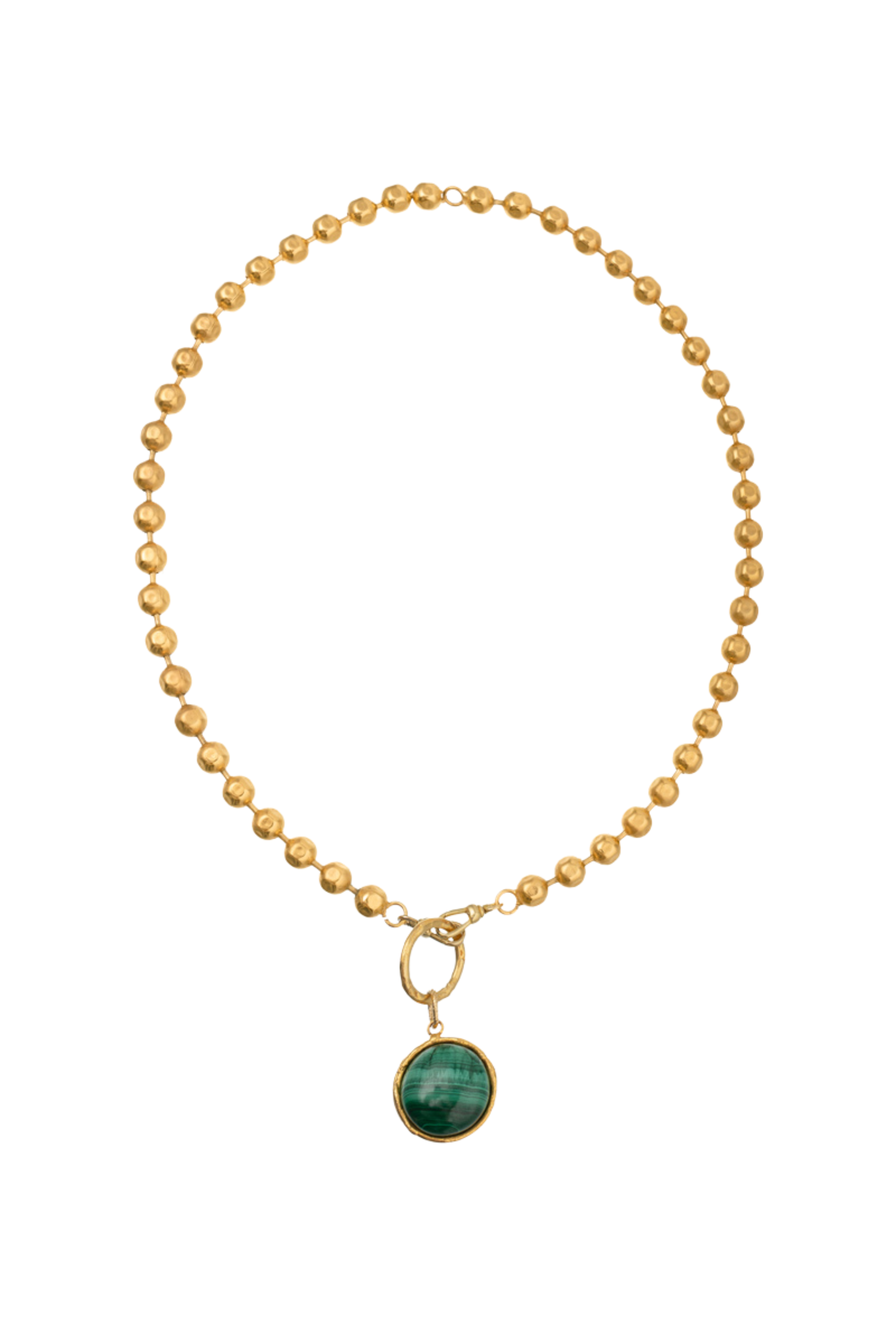 Mantra Gold Chain Pendant Necklace