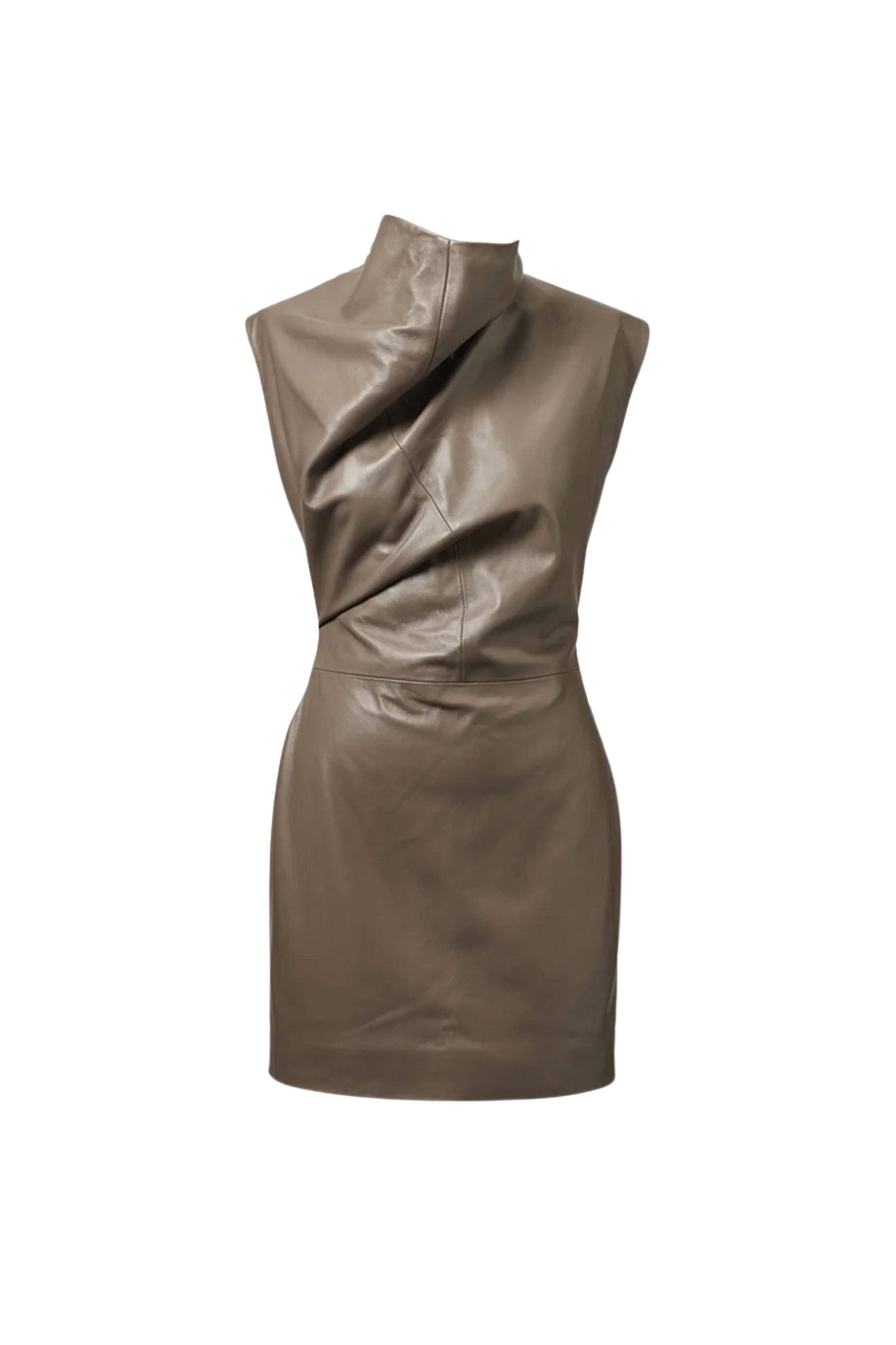 Olya Leather Dress