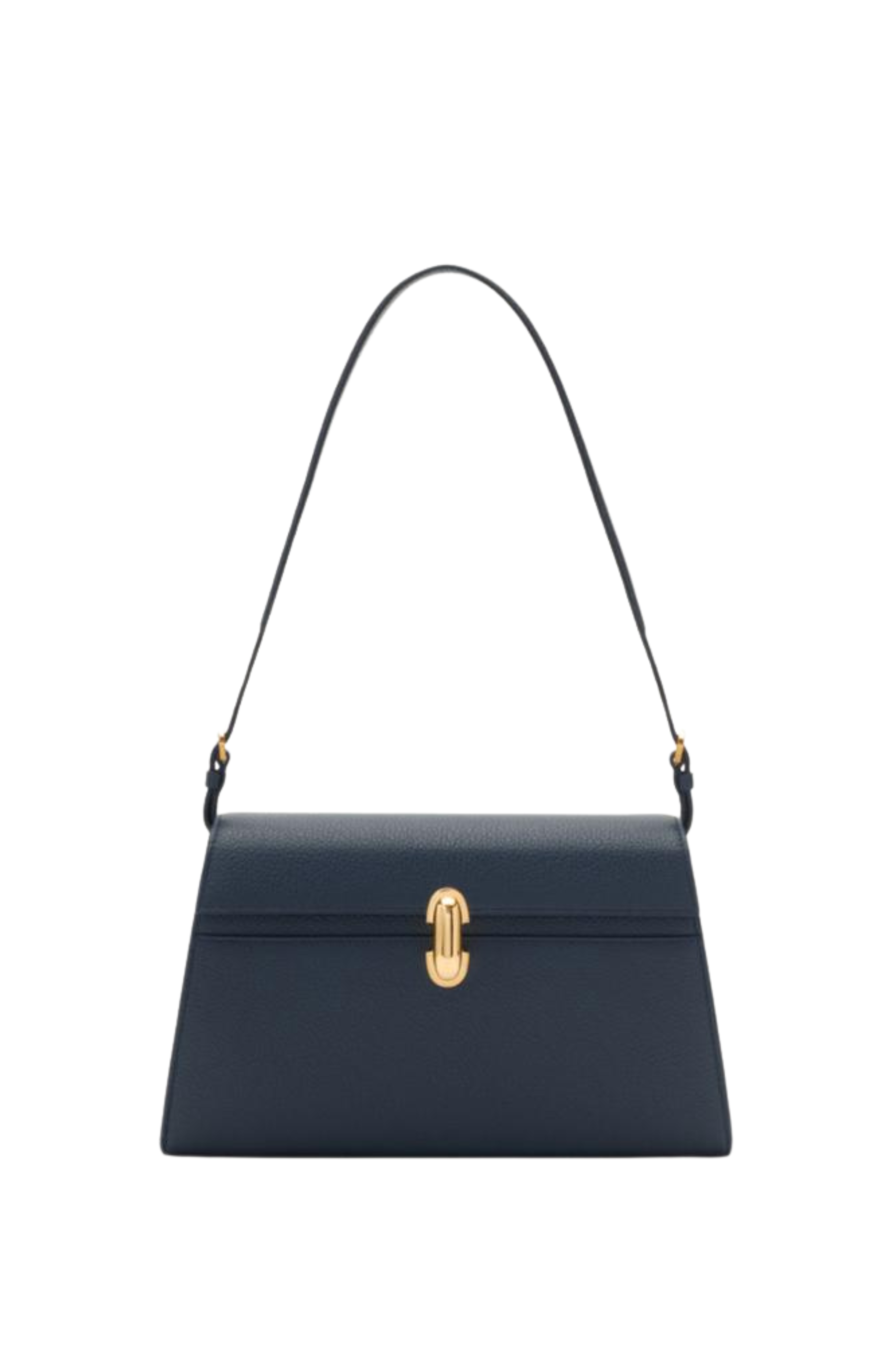 Symmetry Shoulder Bag in Grained Calf Leather