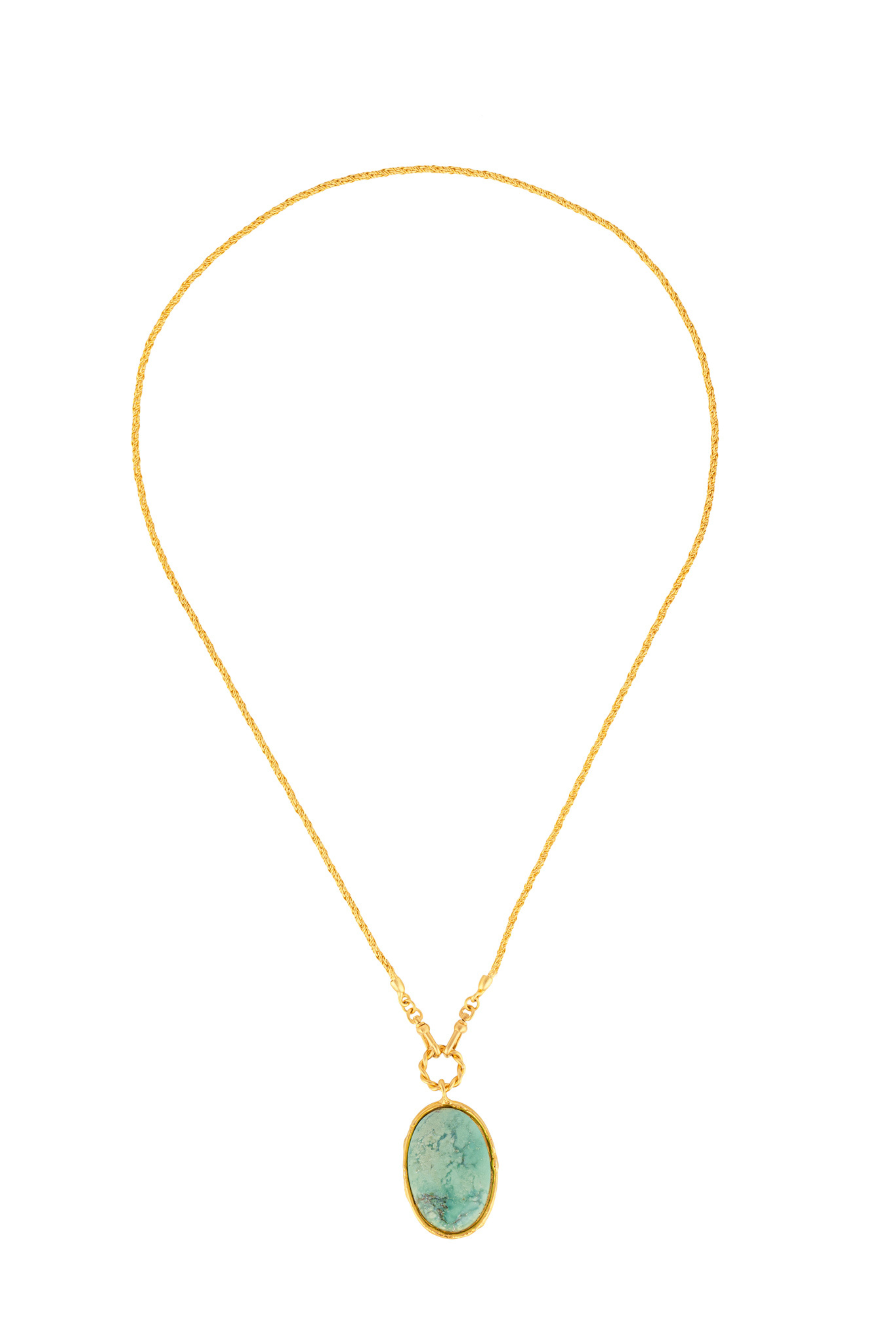 Talisman Amazonite Pendant Necklace