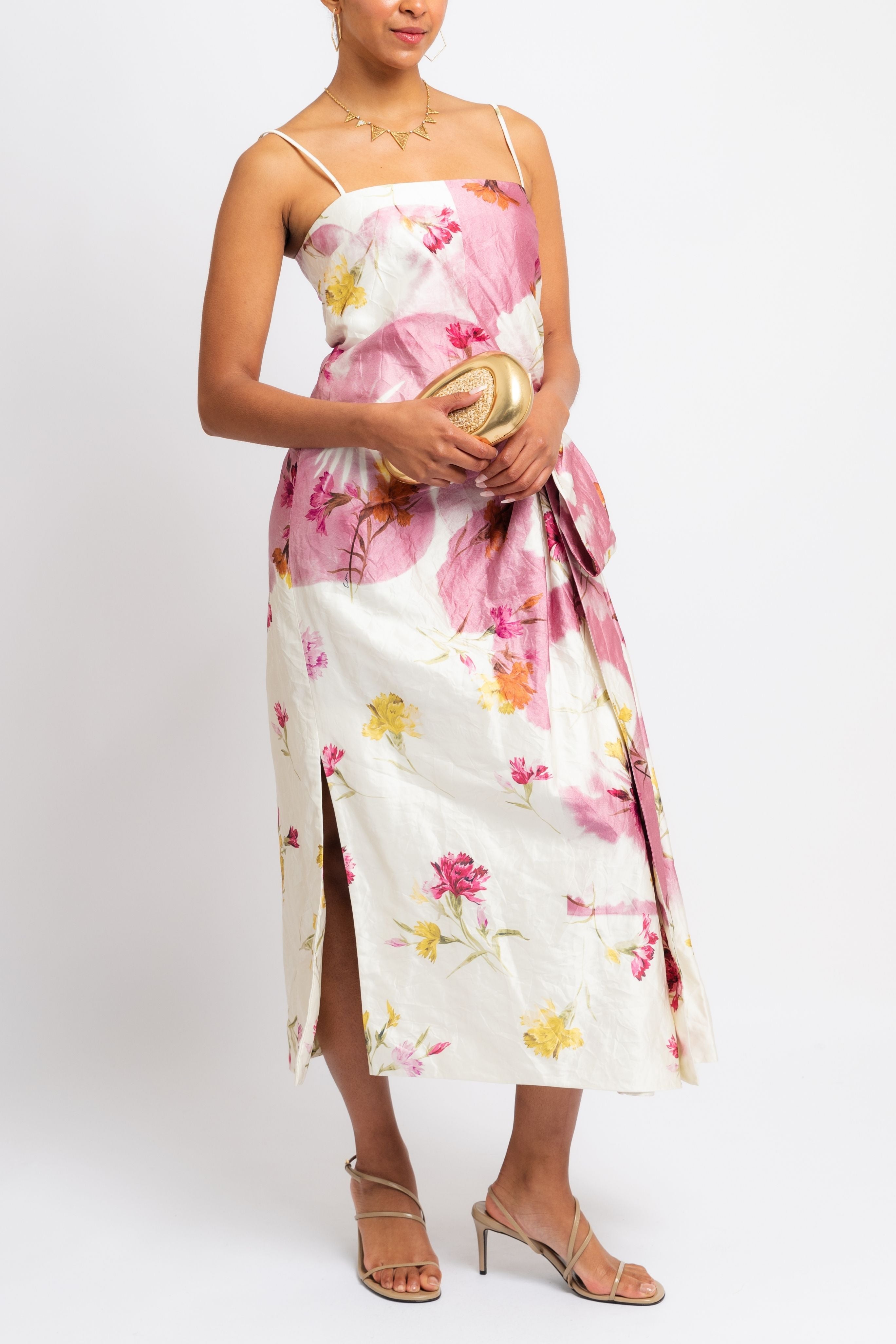 Draped Cocktail Dress