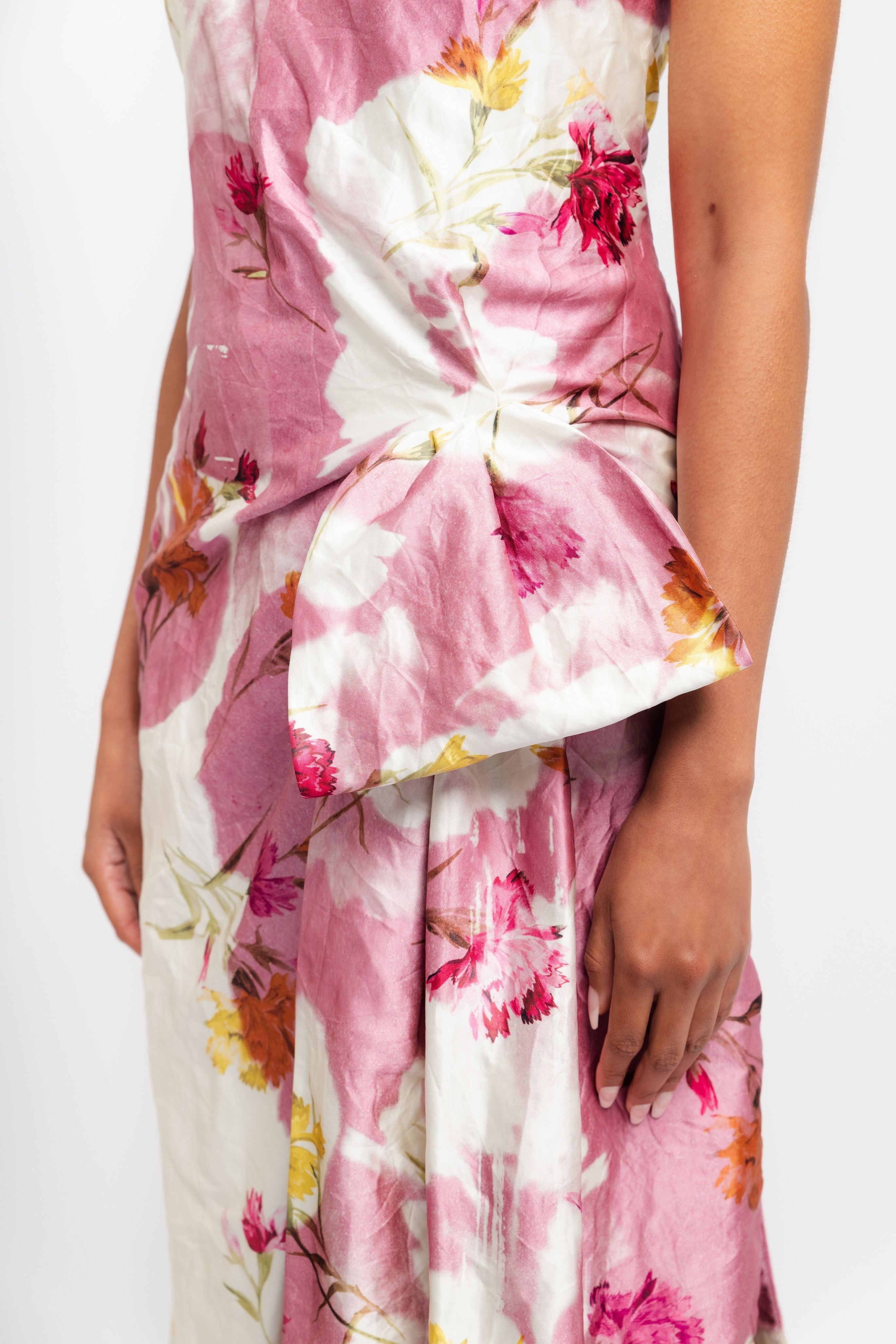 Draped Cocktail Dress